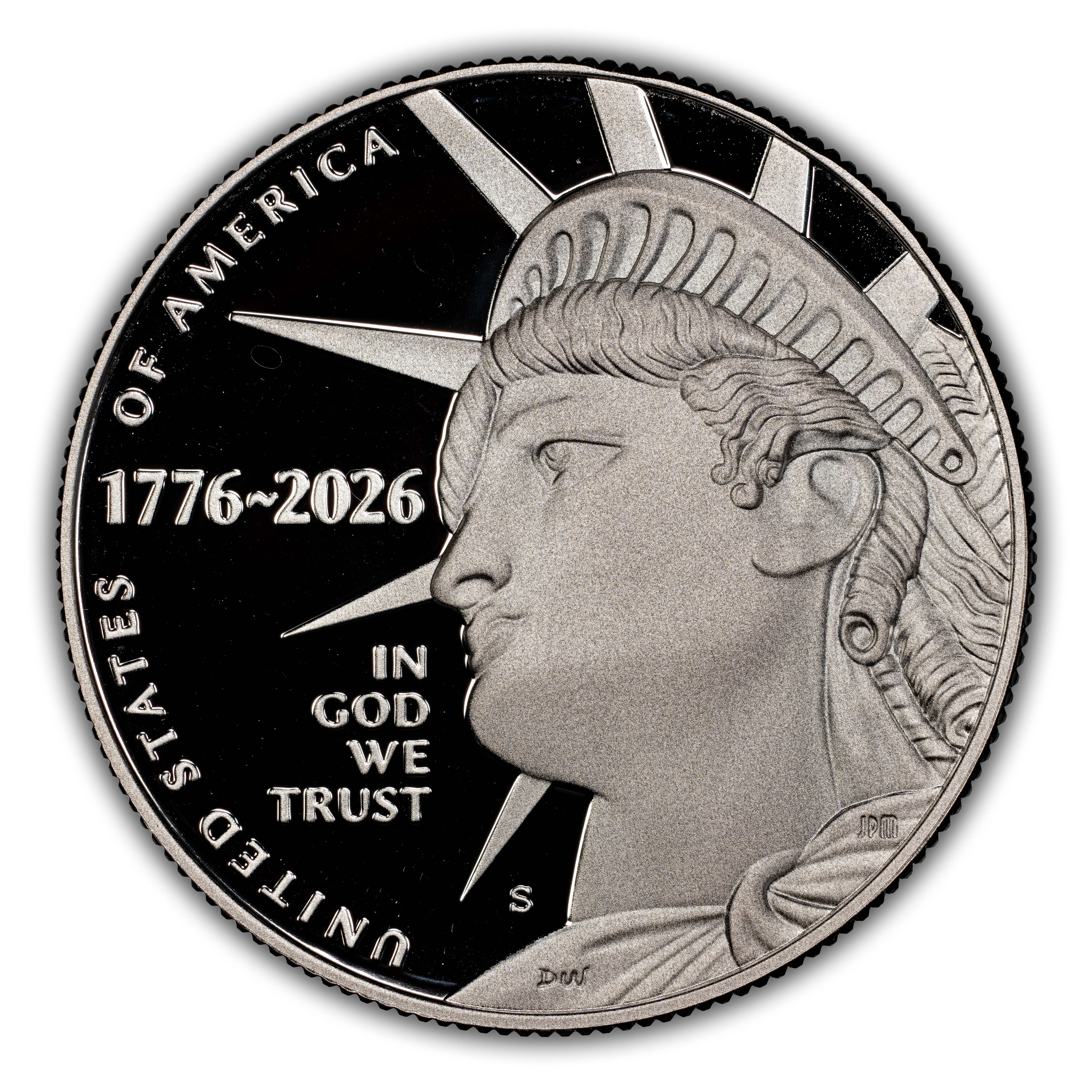 1776~2026-S 50c Enduring Liberty, Silver PR DCAM thumbnail 3