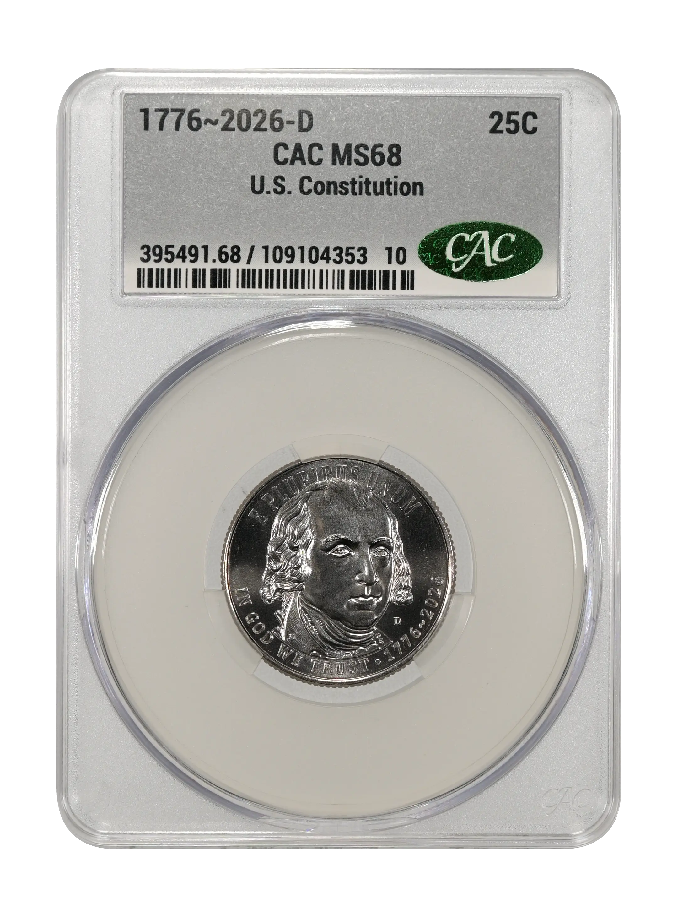 1776~2026-D 25c U.S. Constitution MS thumbnail 5
