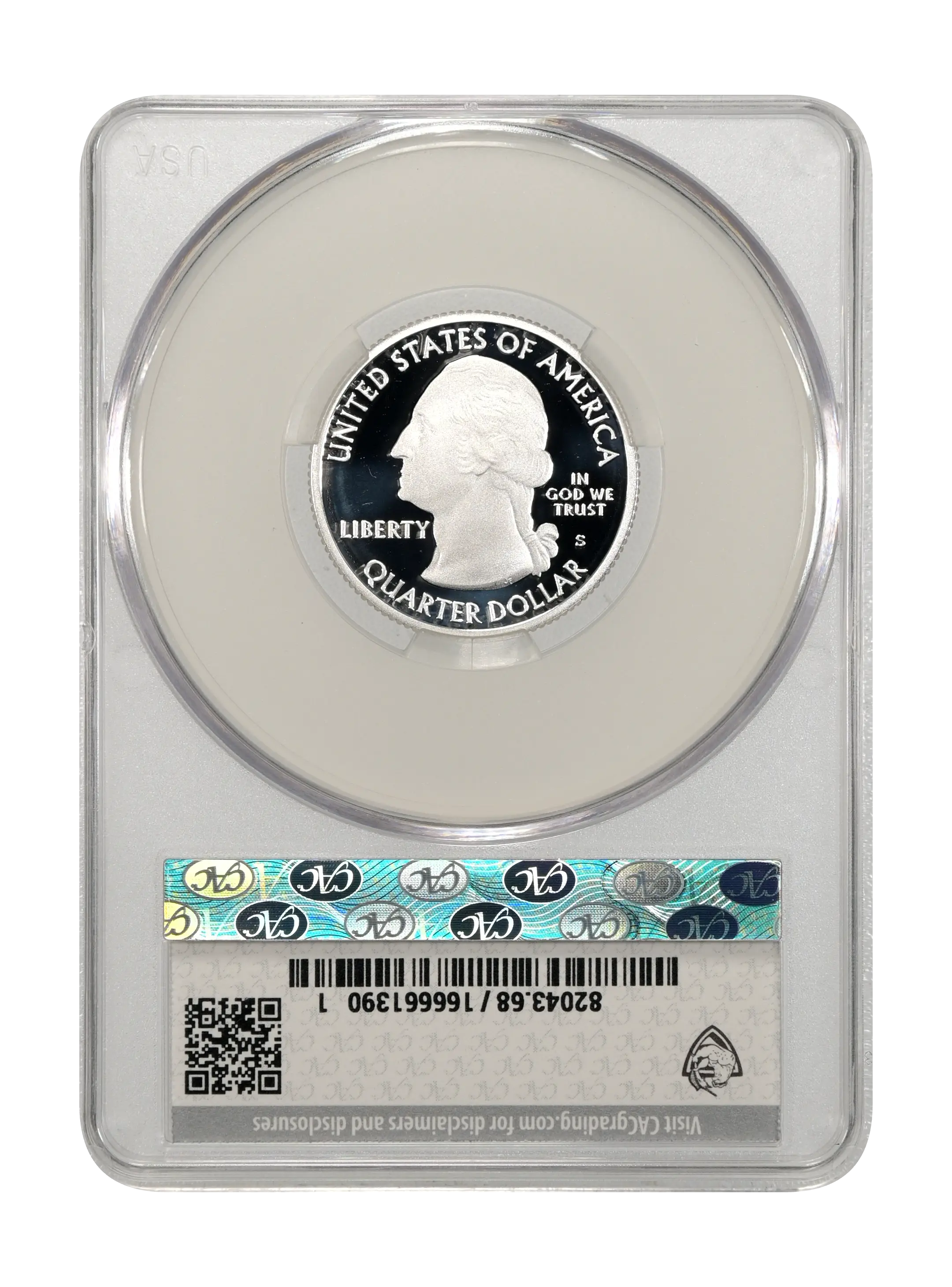 2020-S 25c Marsh-Billings-Rockefeller, Silver PR DCAM thumbnail 15