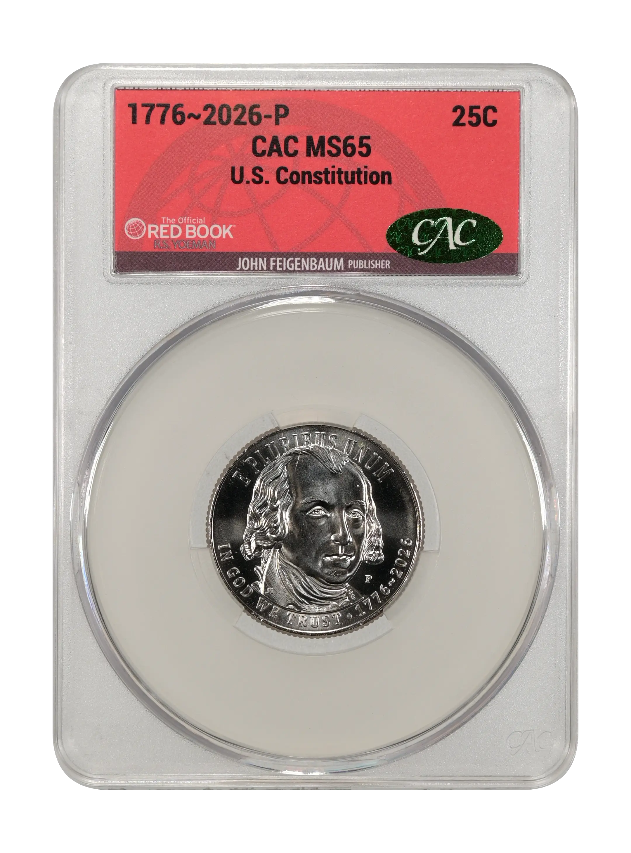 1776~2026-P 25c U.S. Constitution MS thumbnail 10