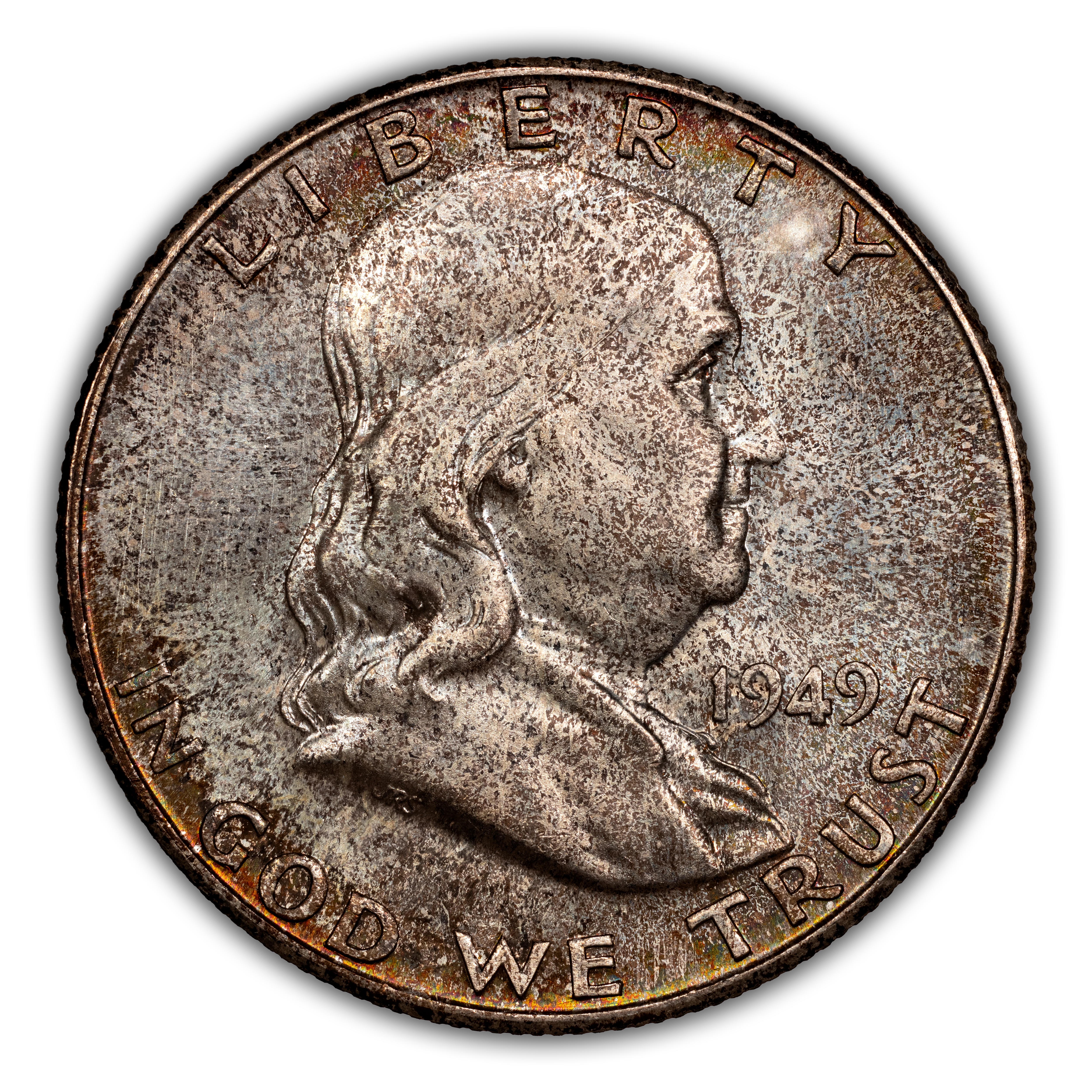 1949-S/S 50c Repunched Mintmark, FS-501 MS FBL thumbnail 2