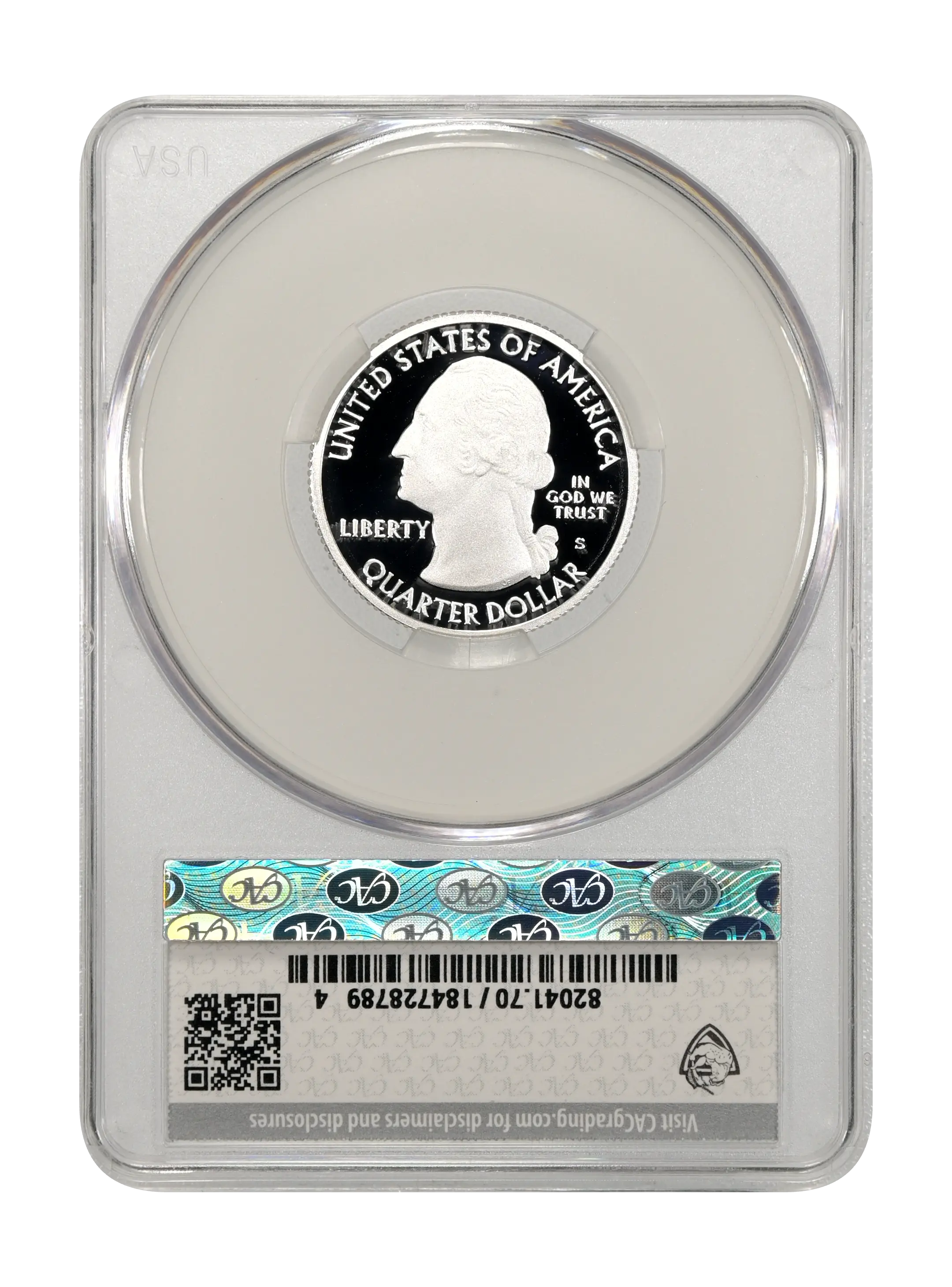 2020-S 25c Salt River Bay, Silver PR DCAM thumbnail 15
