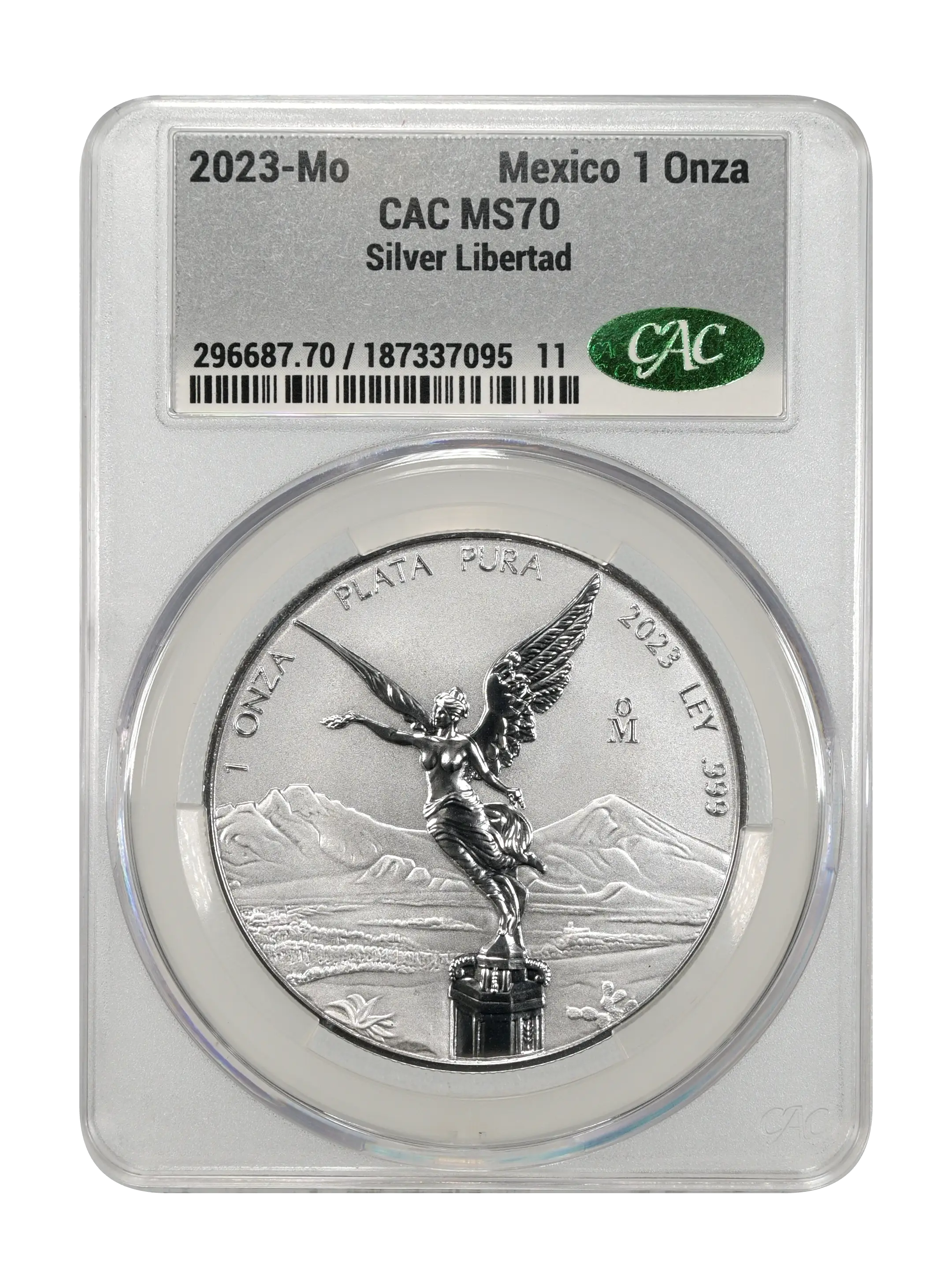 2023-Mo 1 Onza Libertad, Silver MS (KM-639) thumbnail 8