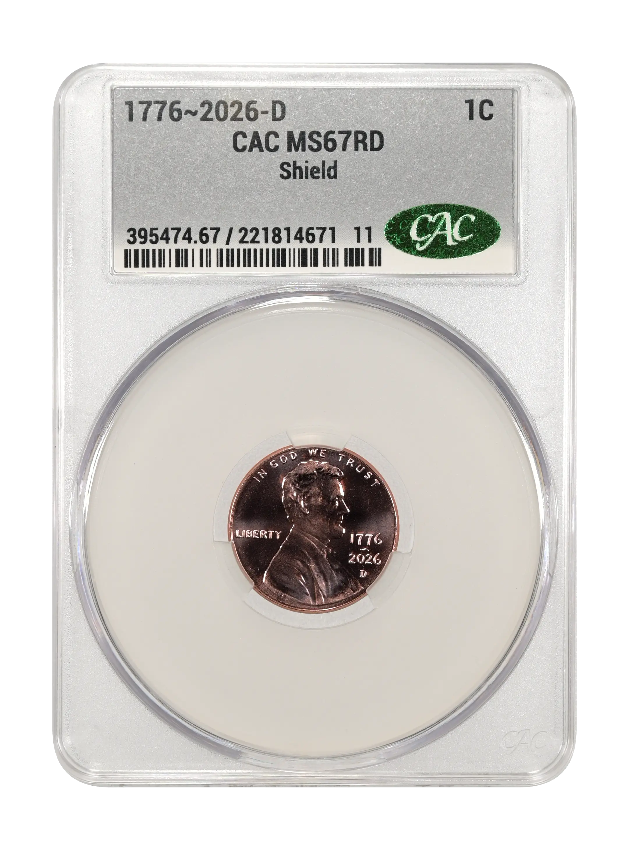 1776~2026-D 1c Shield MS RD thumbnail 20