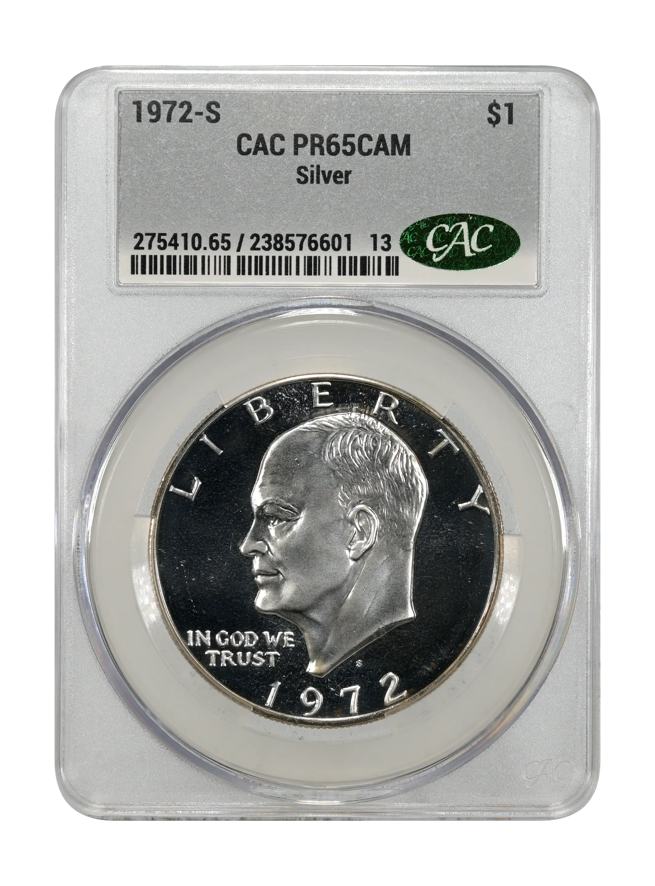 1972-S $1  Silver PR CAM thumbnail 9