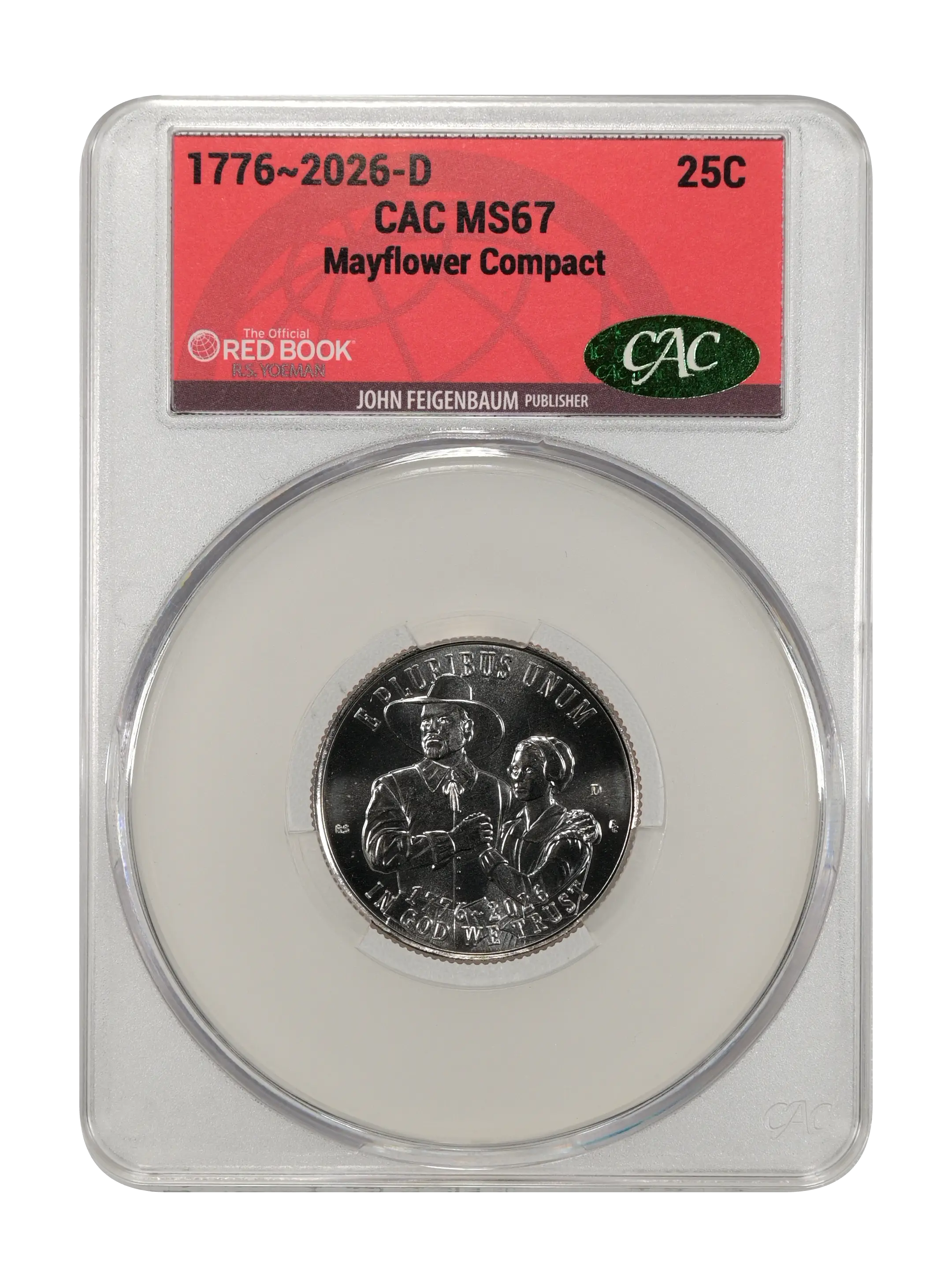 1776~2026-D 25c Mayflower Compact MS thumbnail 5