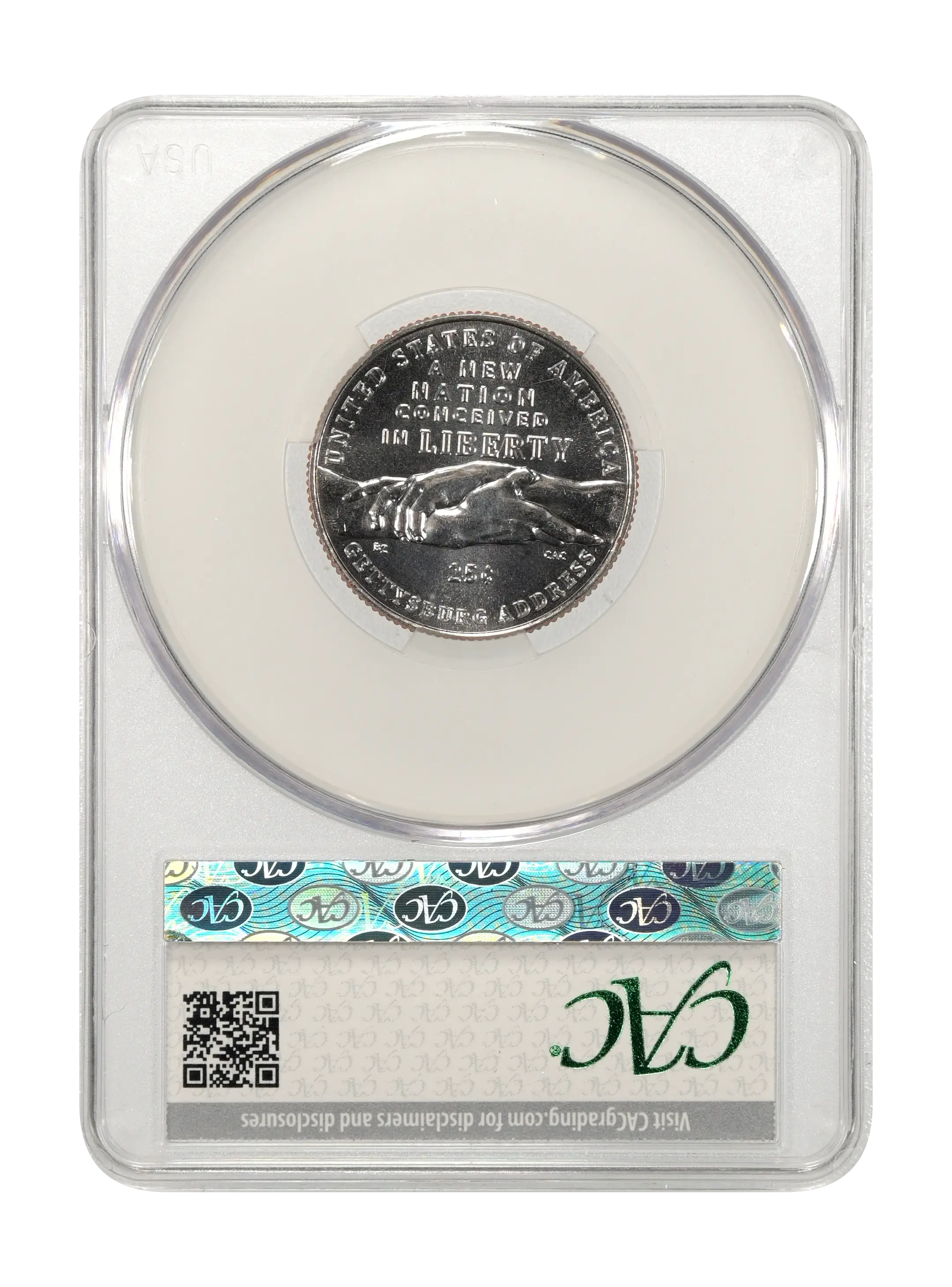 1776~2026-D 25c Gettysburg Address MS thumbnail 13