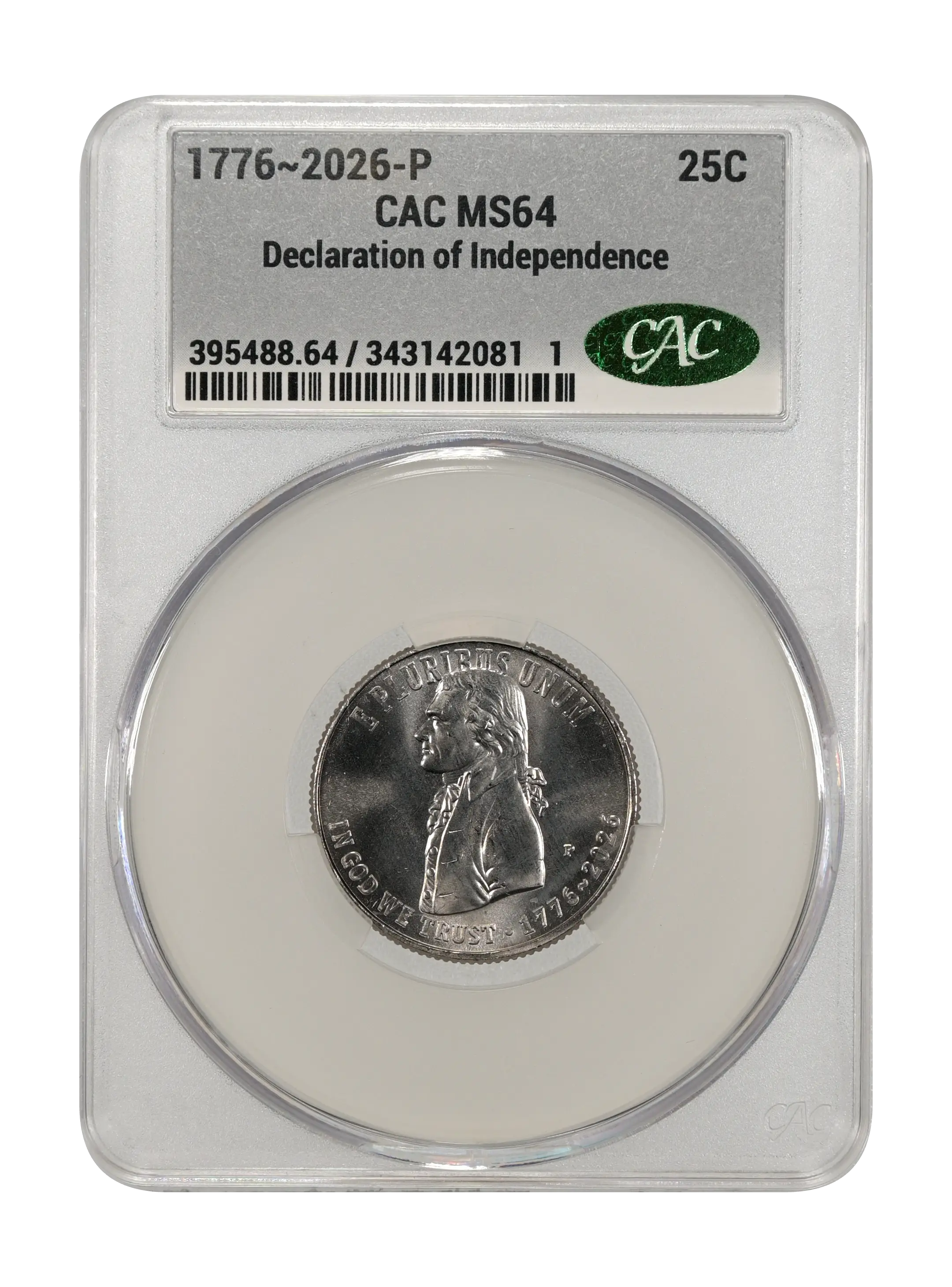 1776~2026-P 25c Declaration of Independence MS thumbnail 18