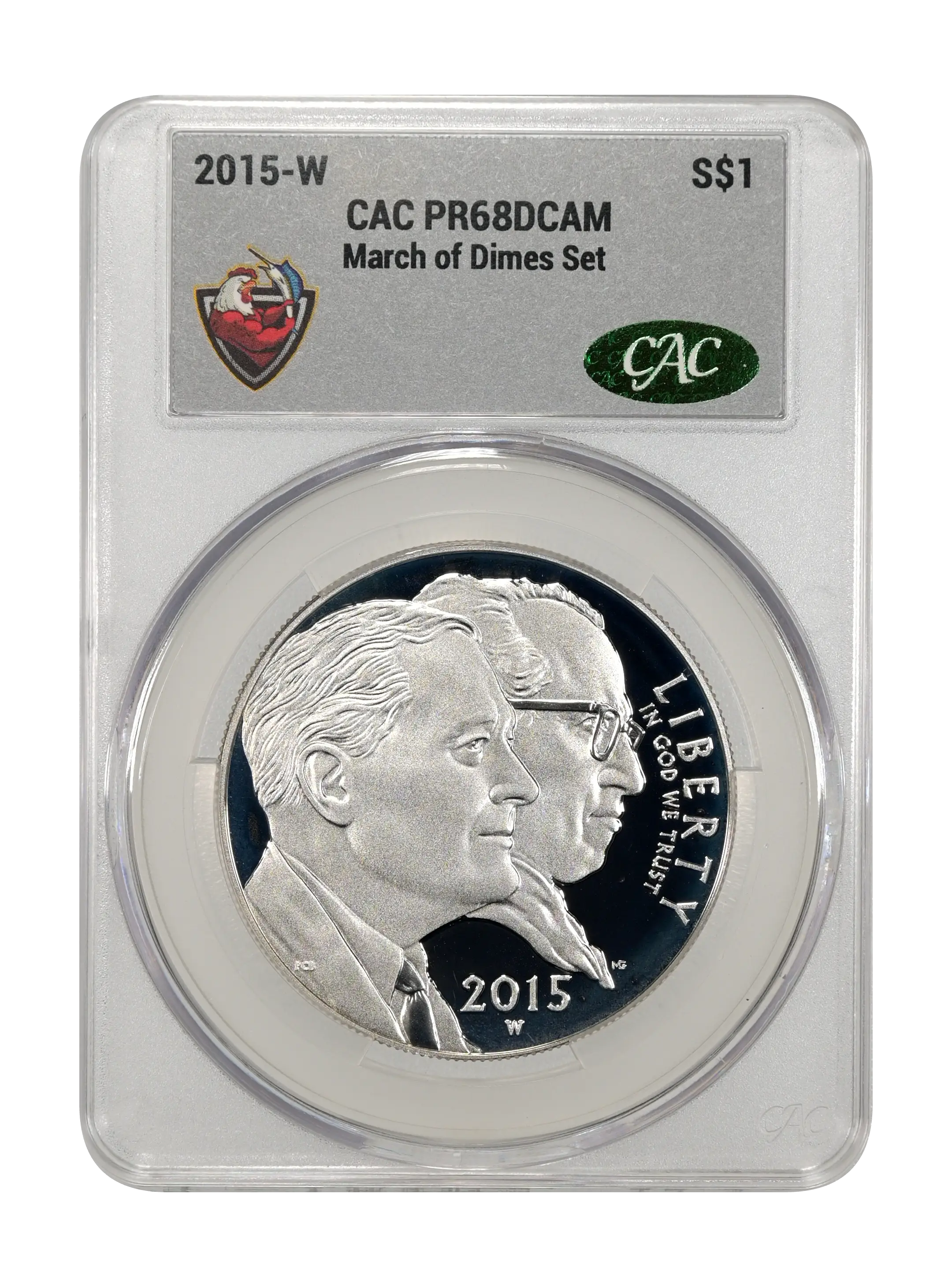 2015-W S$1 March of Dimes 75th Anniversary PR DCAM thumbnail 5