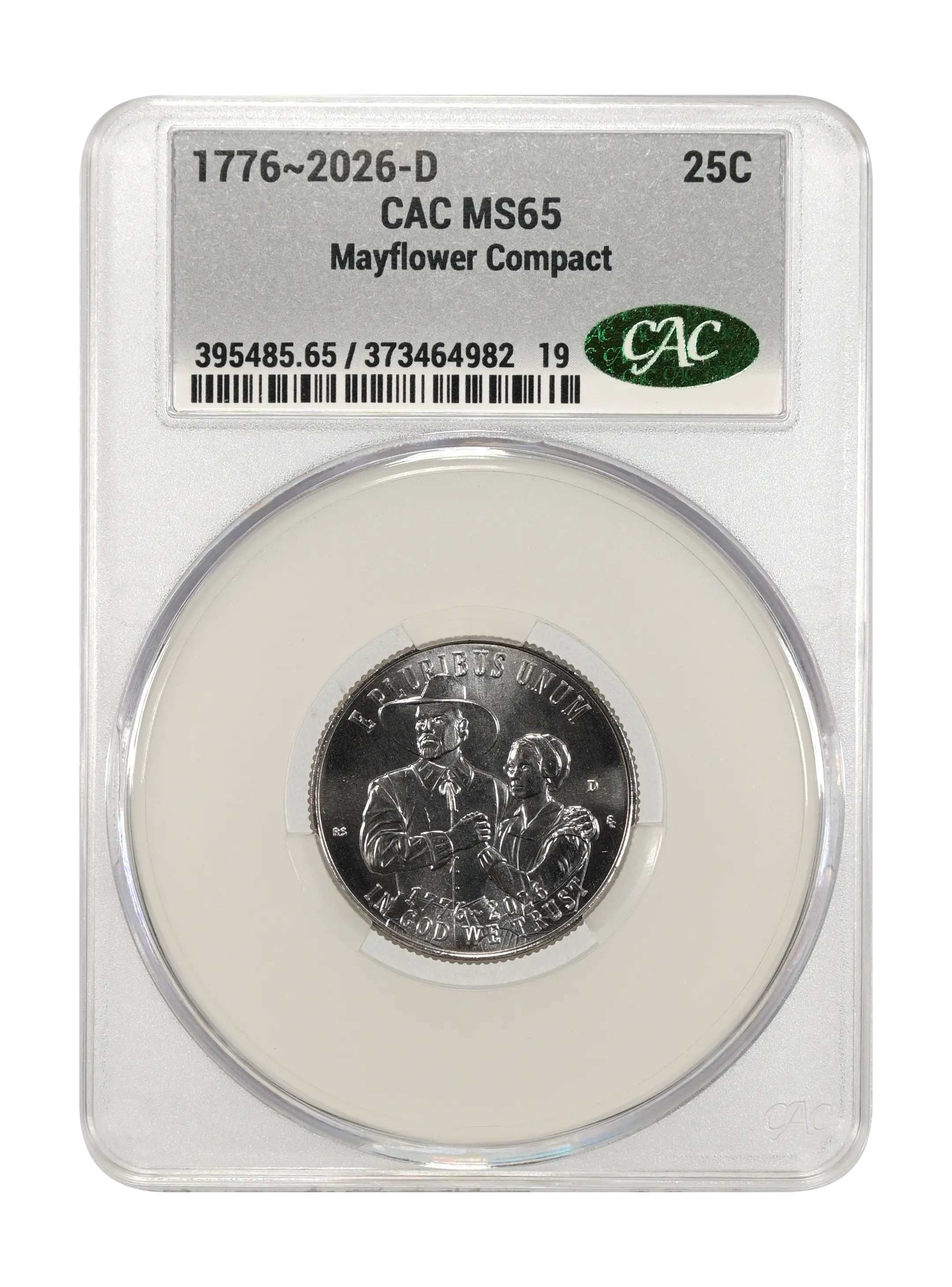 1776~2026-D 25c Mayflower Compact MS thumbnail 6