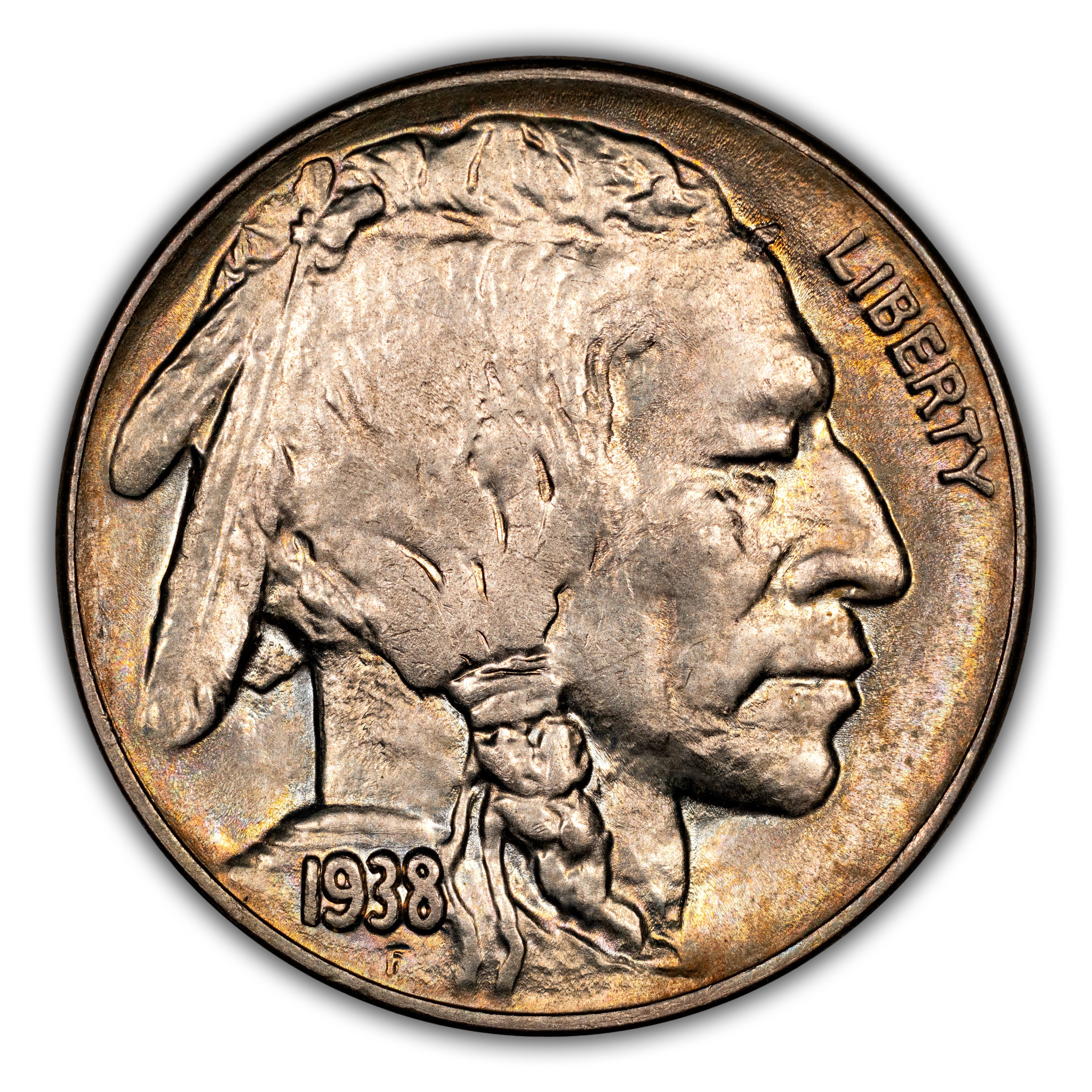 1938-D 5c Buffalo MS thumbnail 9