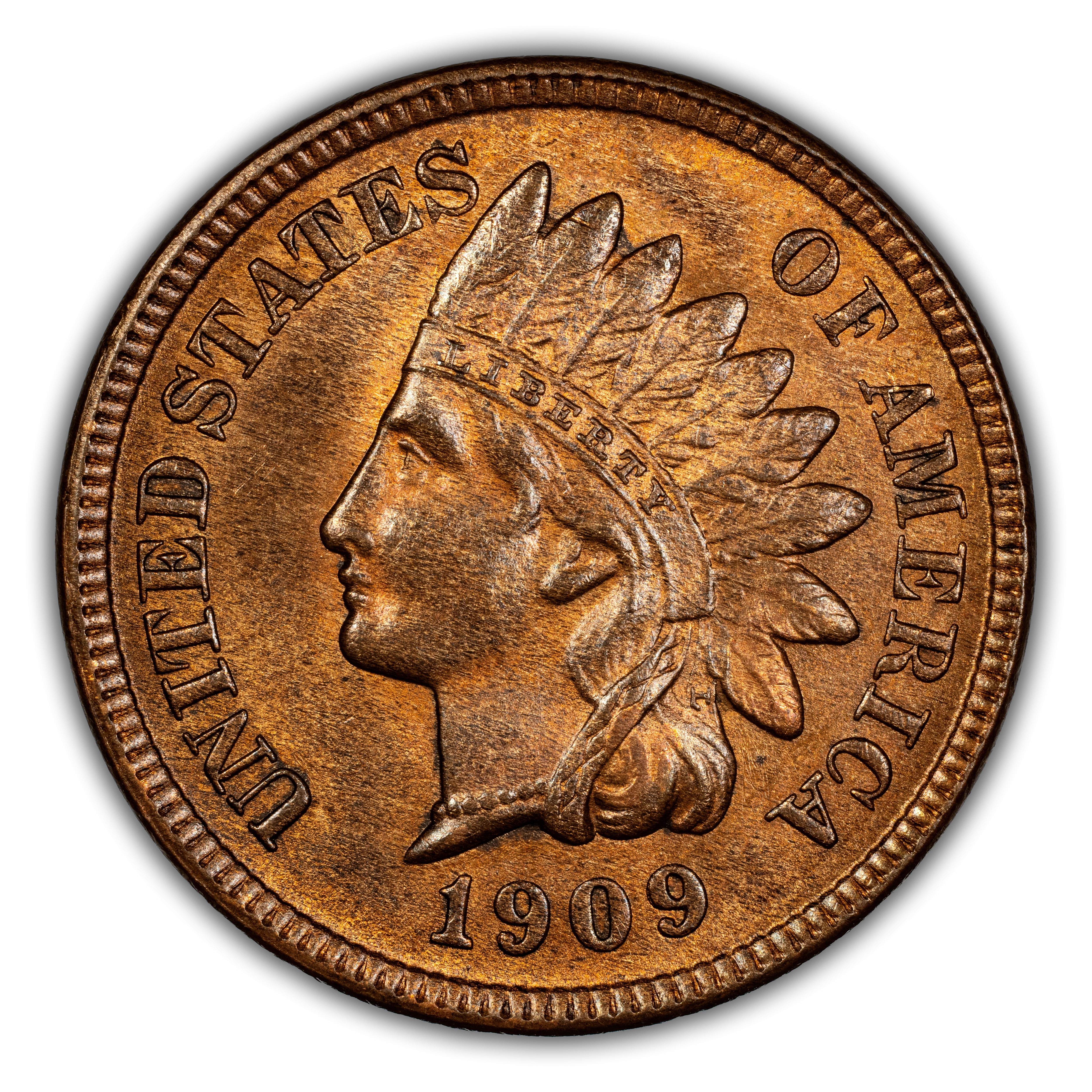 1909-S 1c Indian MS RB thumbnail 4