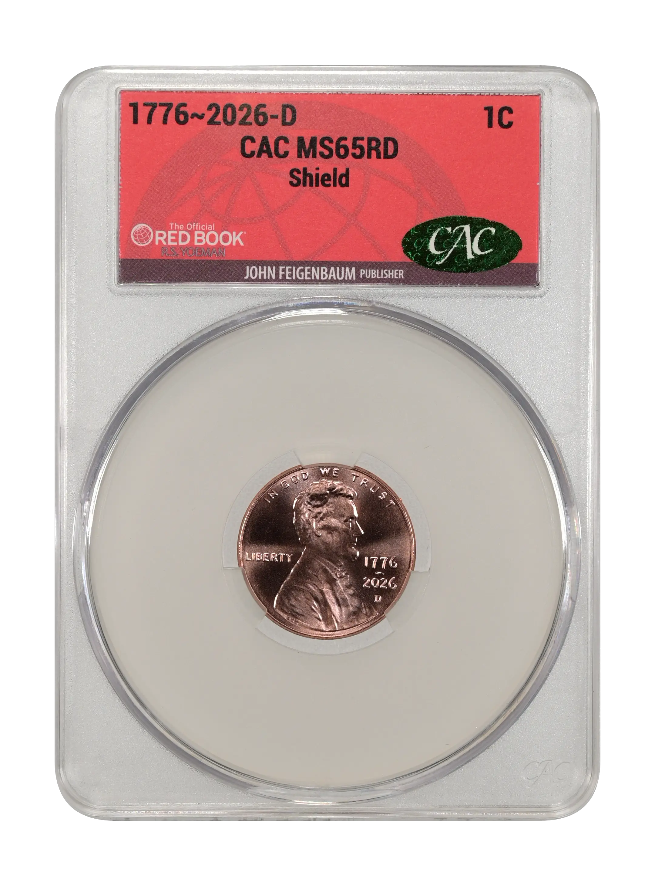 1776~2026-D 1c Shield MS RD thumbnail 19