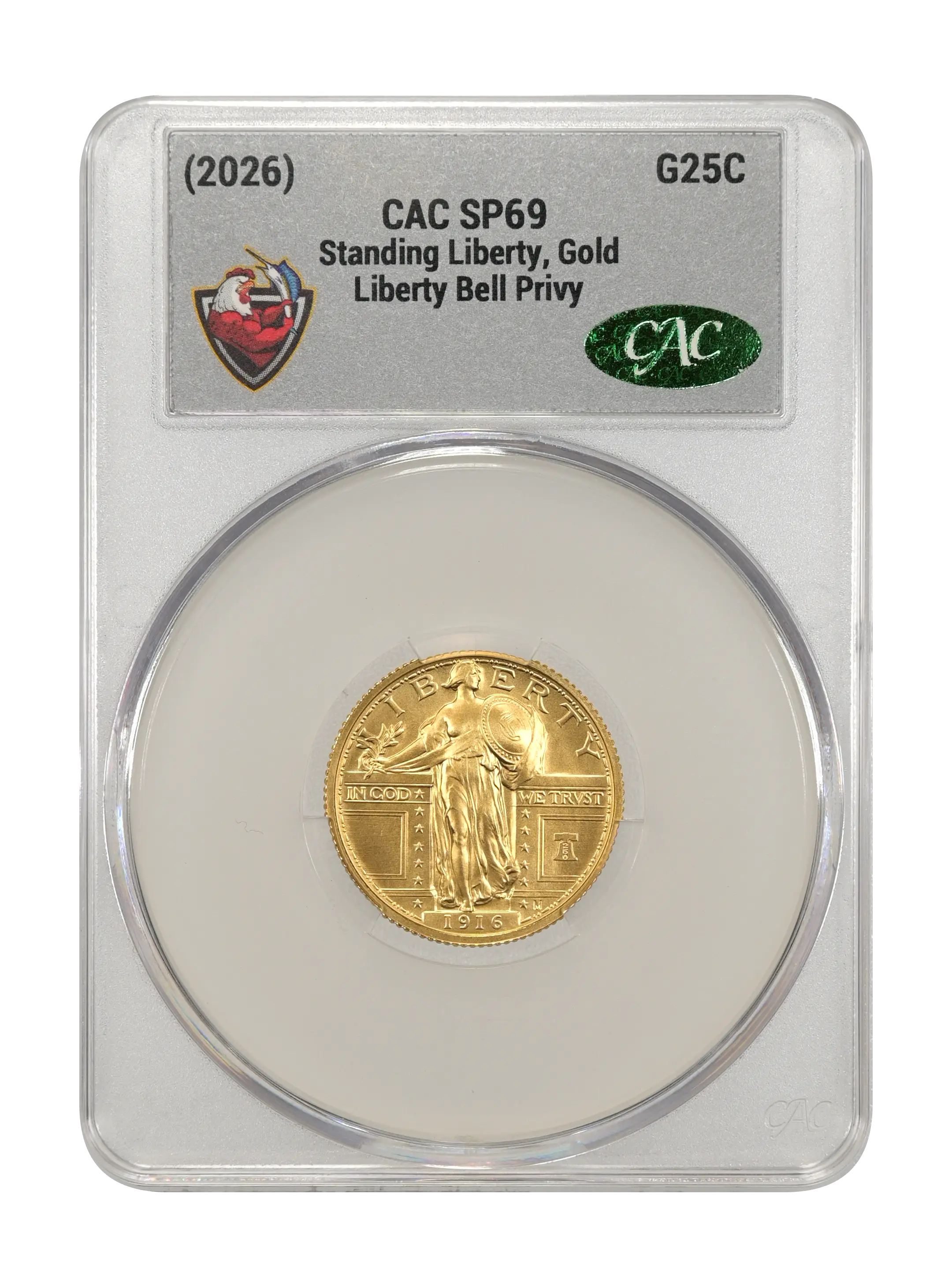 (2026) G25c Gold Standing Liberty, 250th Anniversary Privy SP thumbnail 13