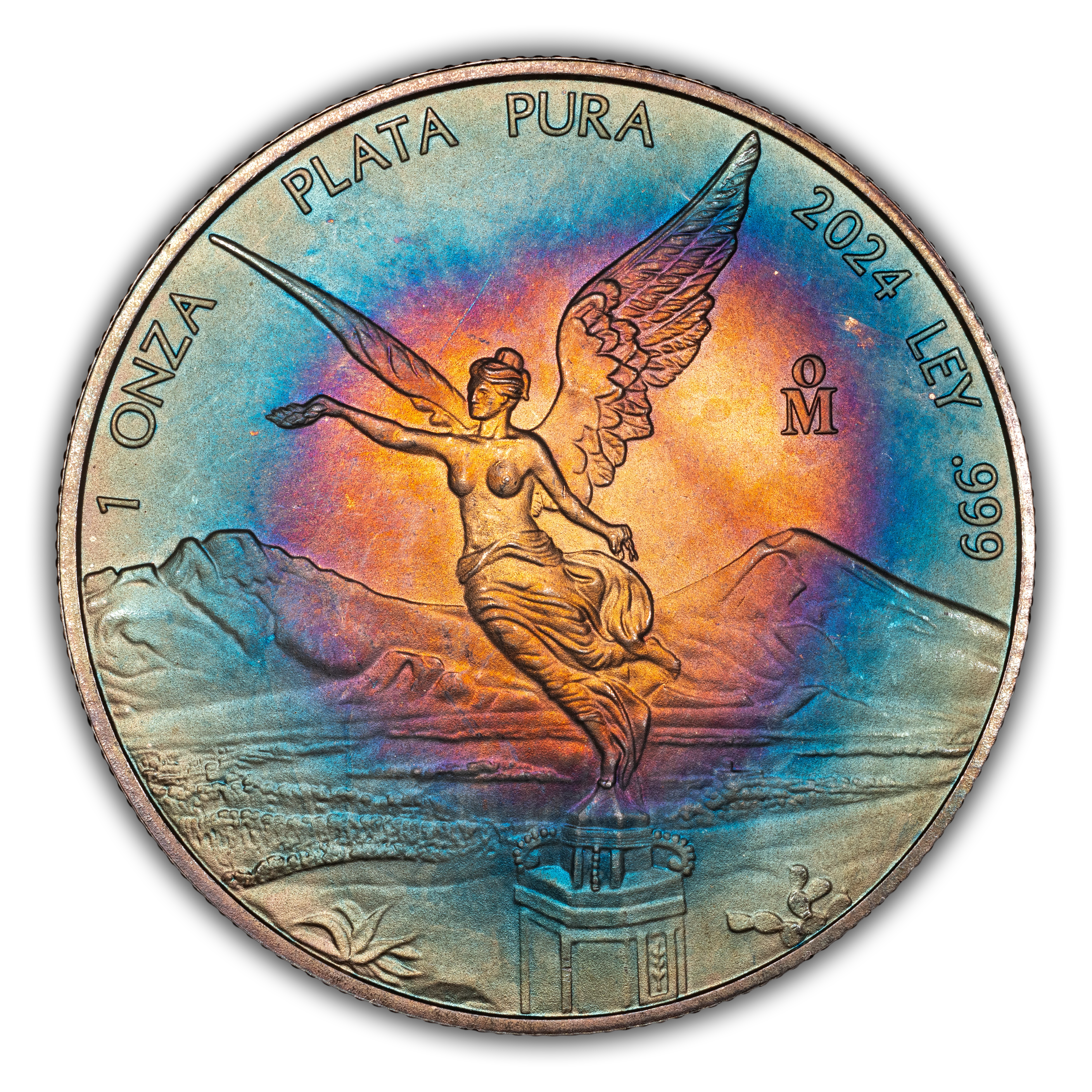 2024-Mo 1 Onza Libertad, Silver MS (KM-639) thumbnail 3
