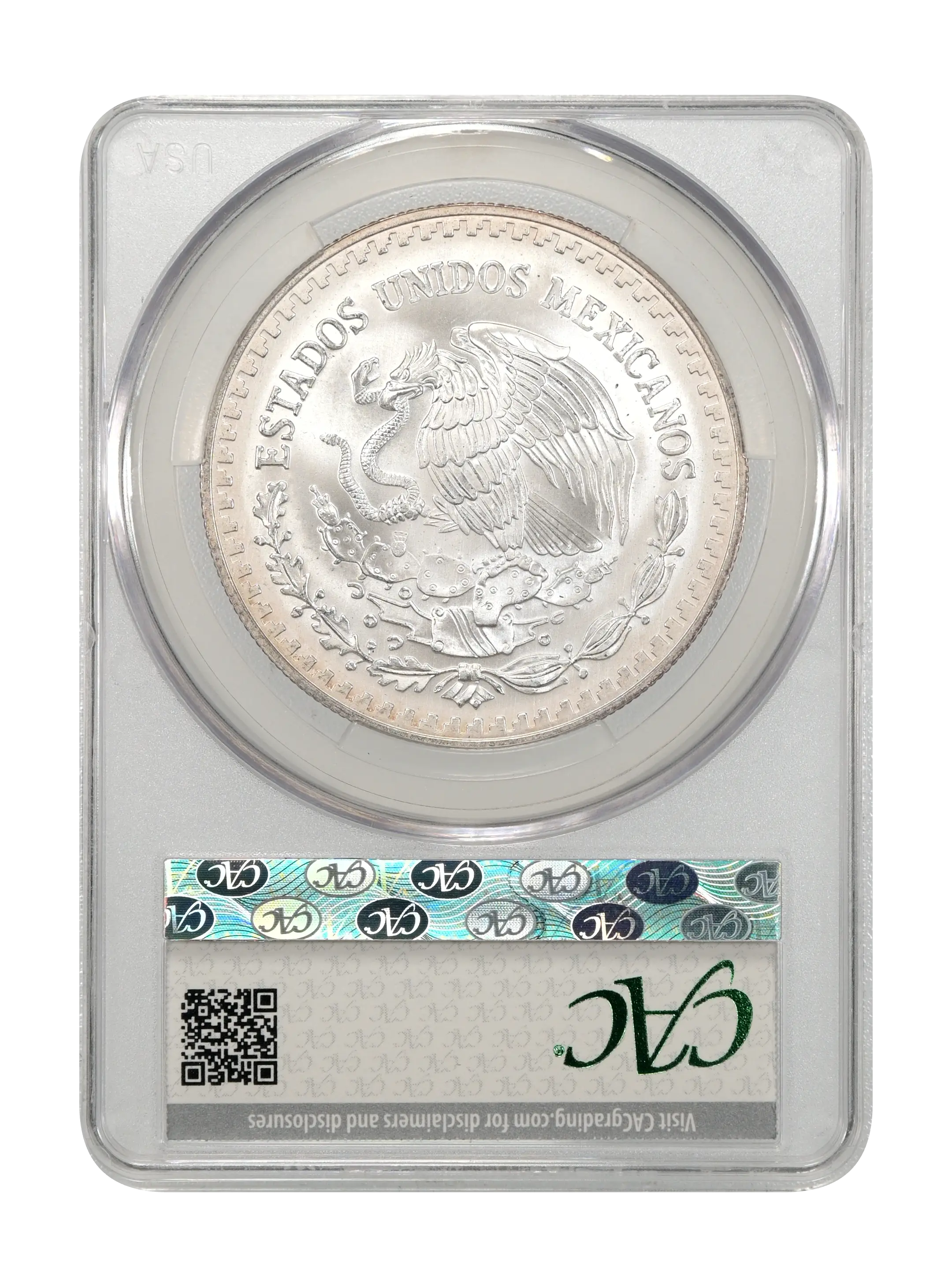 1996-Mo 1 Onza Libertad, Silver MS (KM-613) thumbnail 14