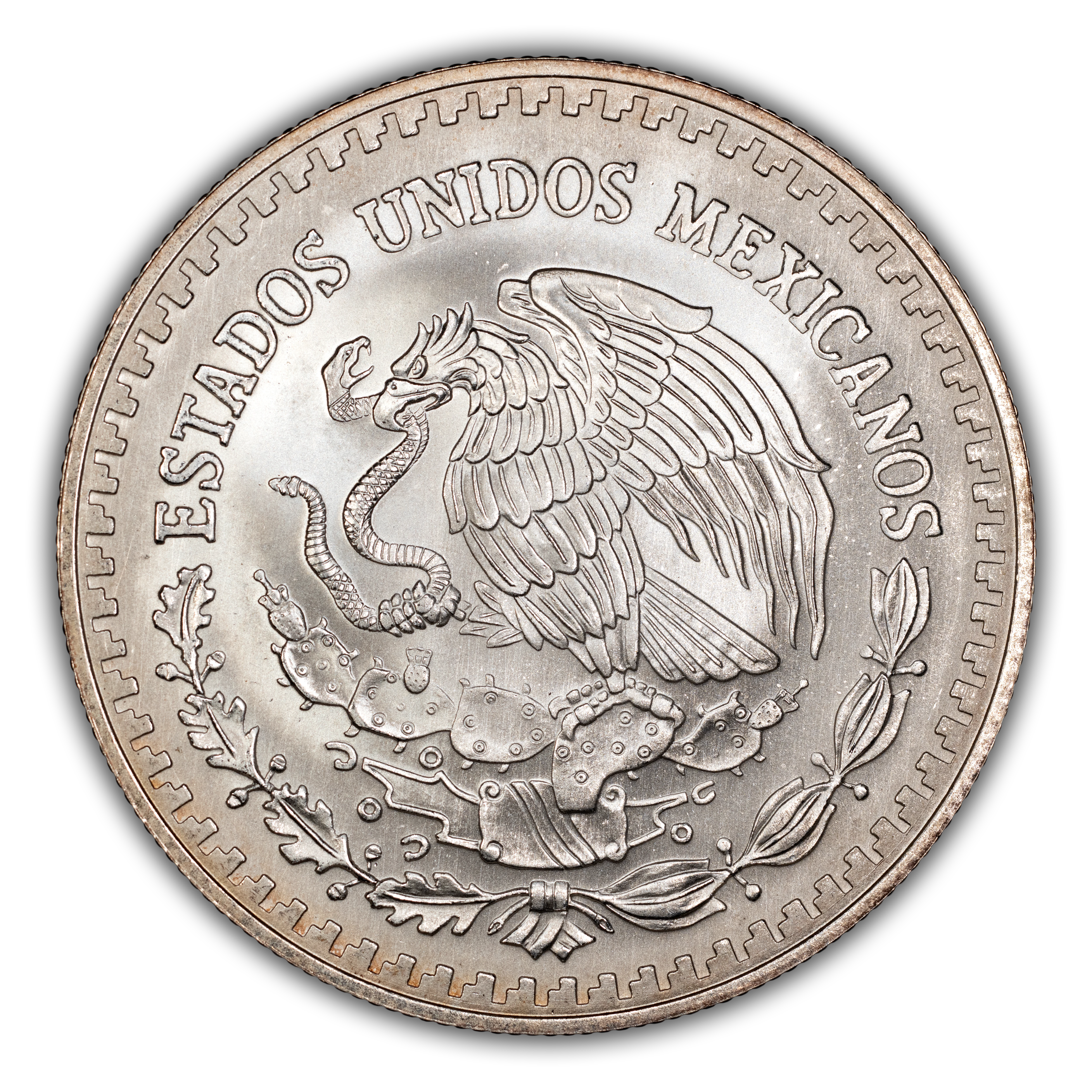 1996-Mo 1 Onza Libertad, Silver MS (KM-613) thumbnail 4