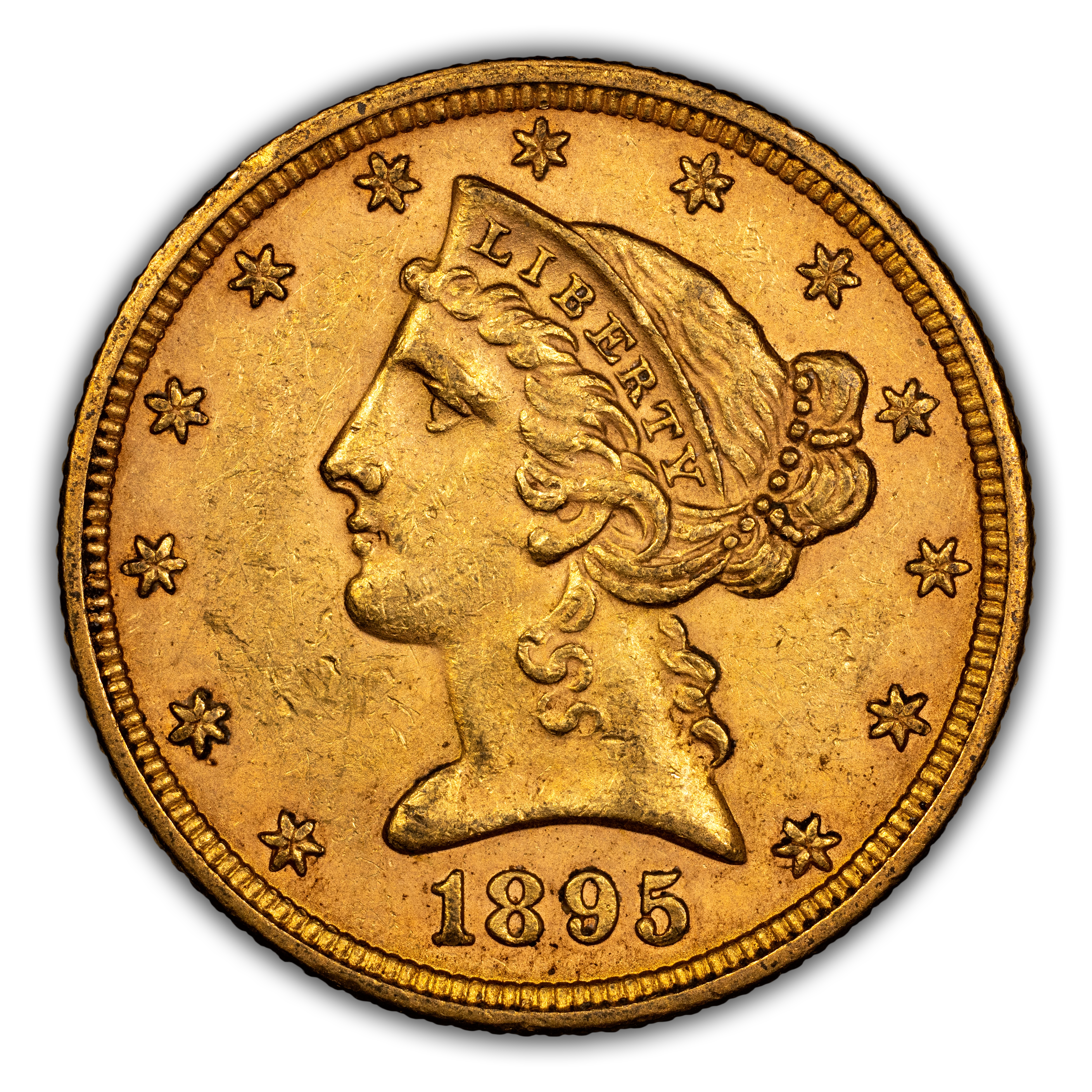 1895 $5  MS PL thumbnail 5