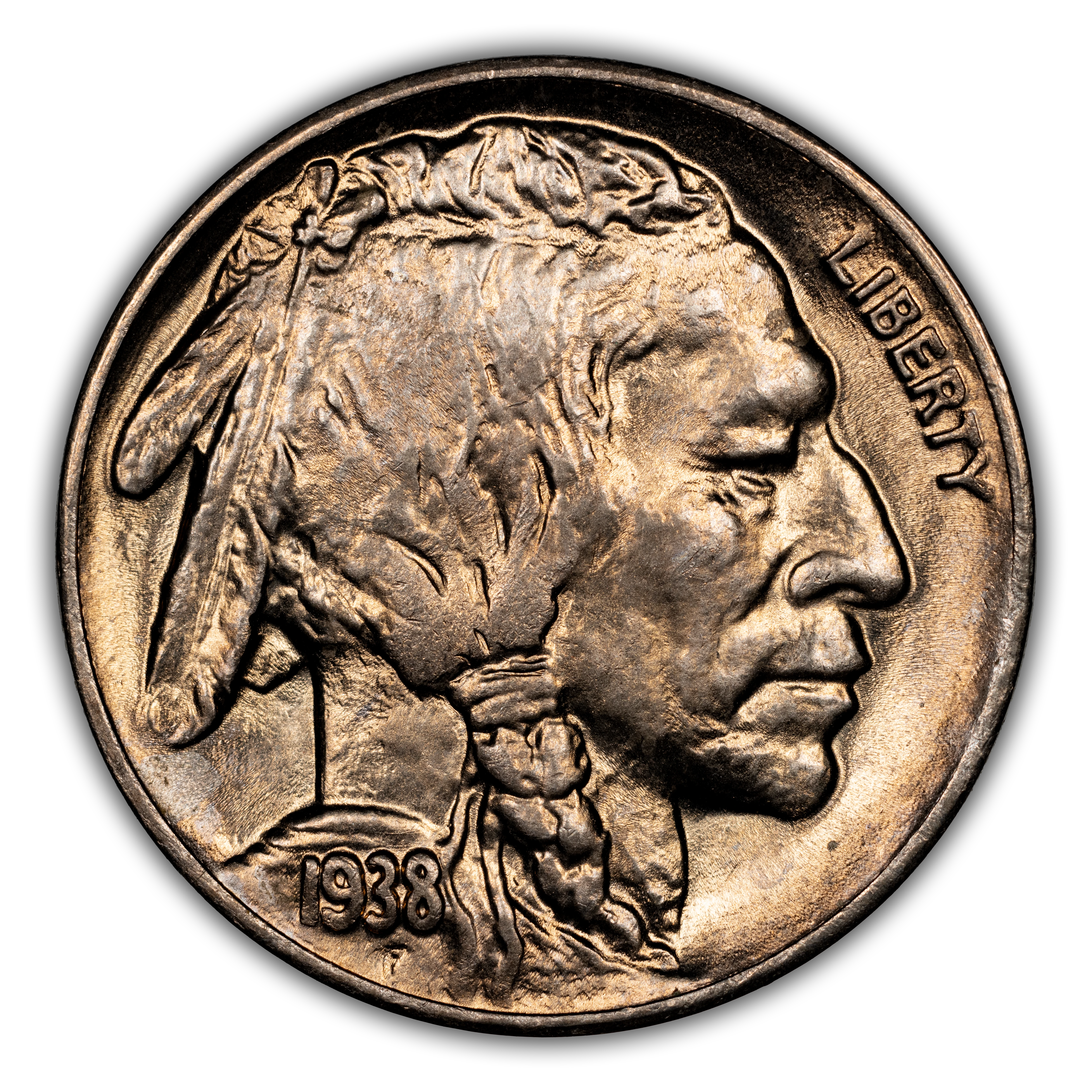 1938-D 5c Buffalo MS thumbnail 10