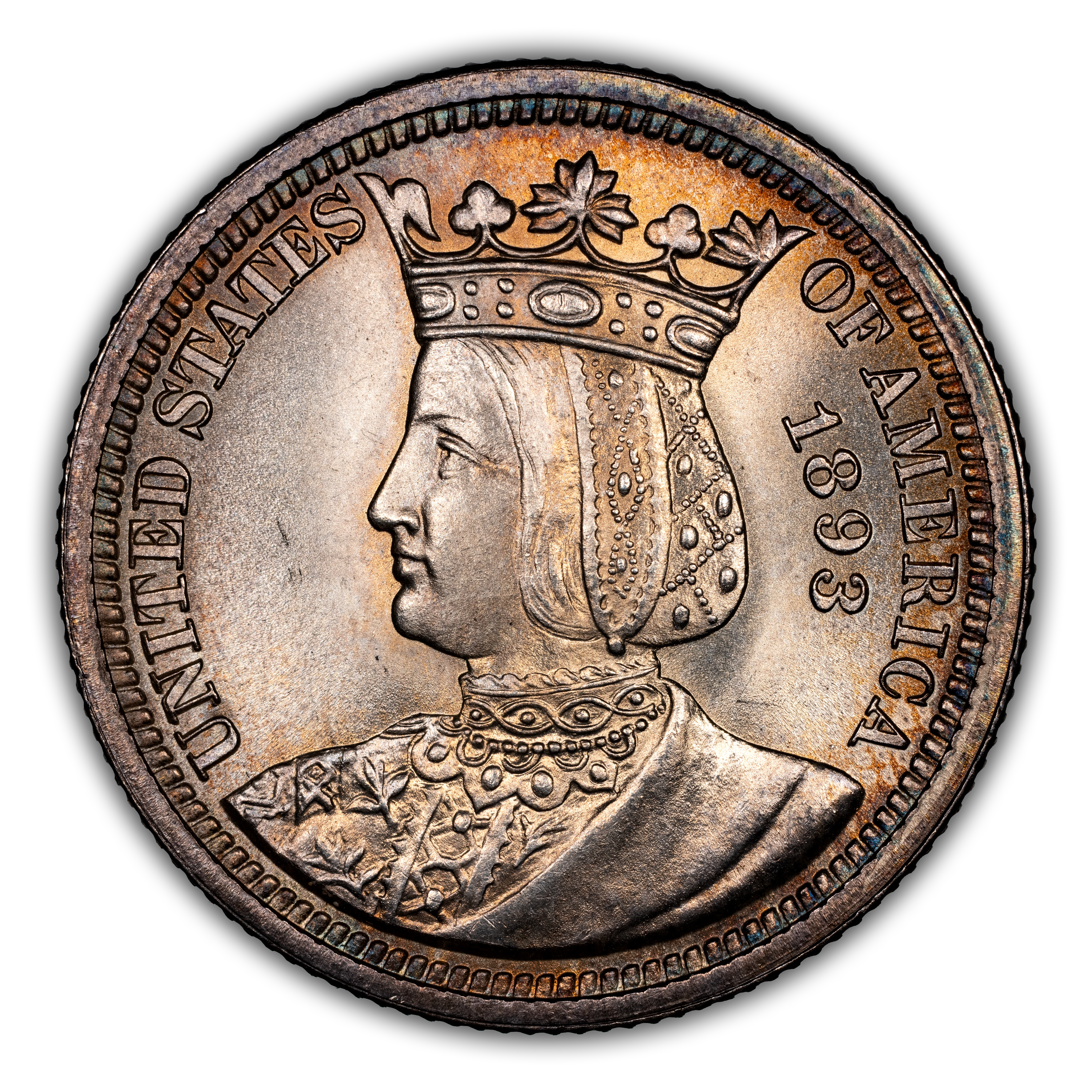 1893 25c Isabella MS thumbnail 8