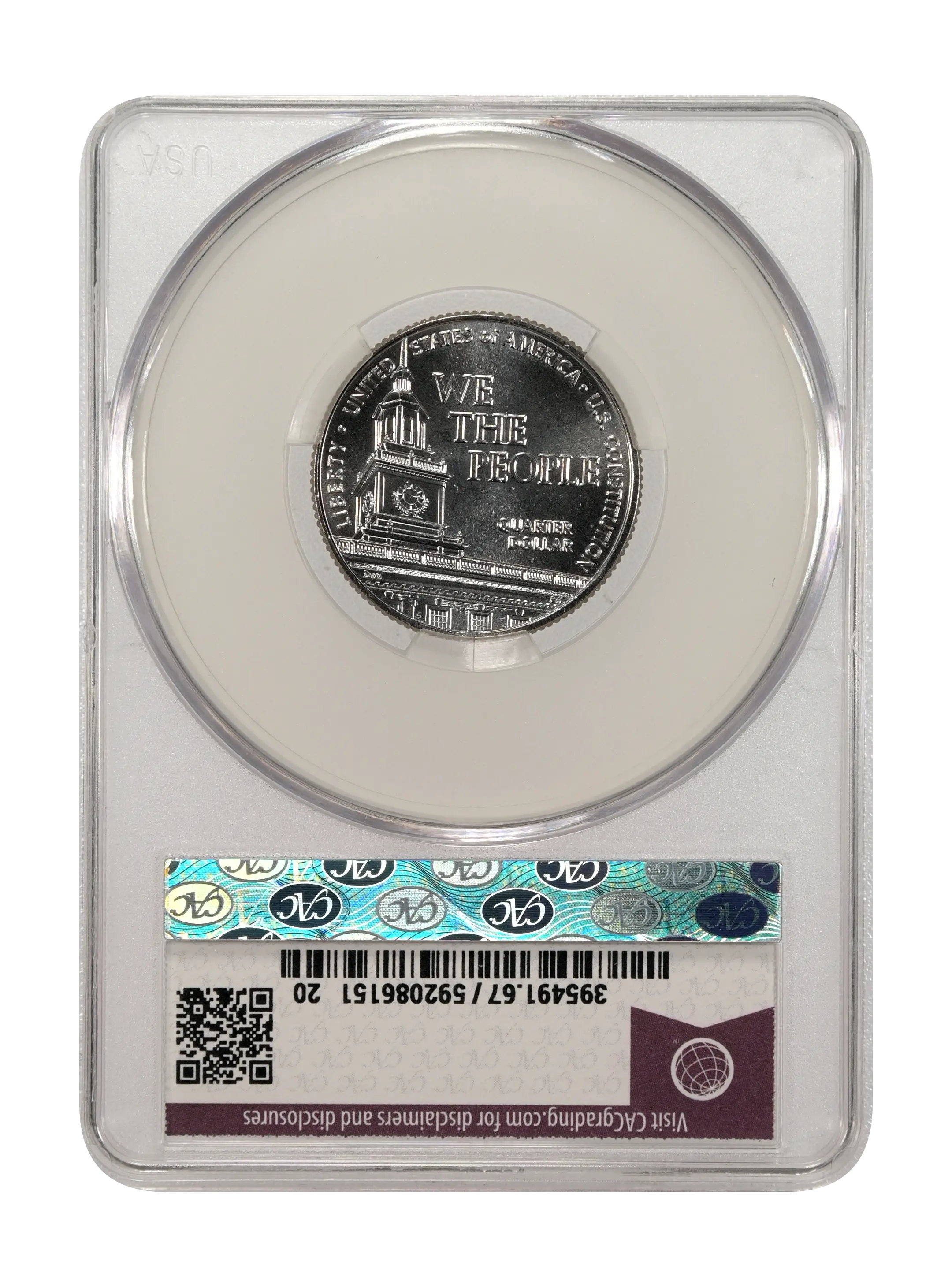 1776~2026-D 25c U.S. Constitution MS thumbnail 19
