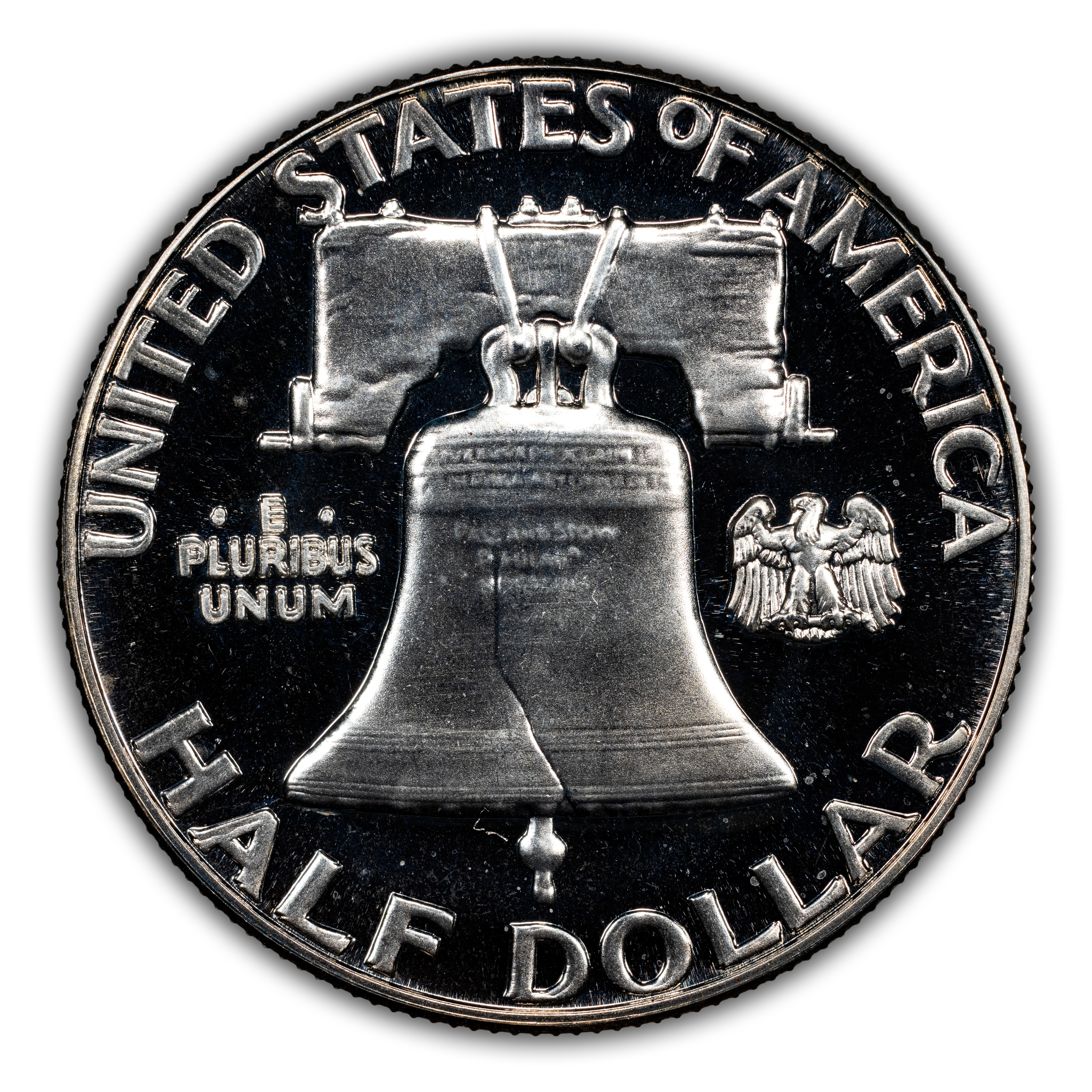 1961 50c Doubled Die Reverse, FS-801 PR CAM thumbnail 3