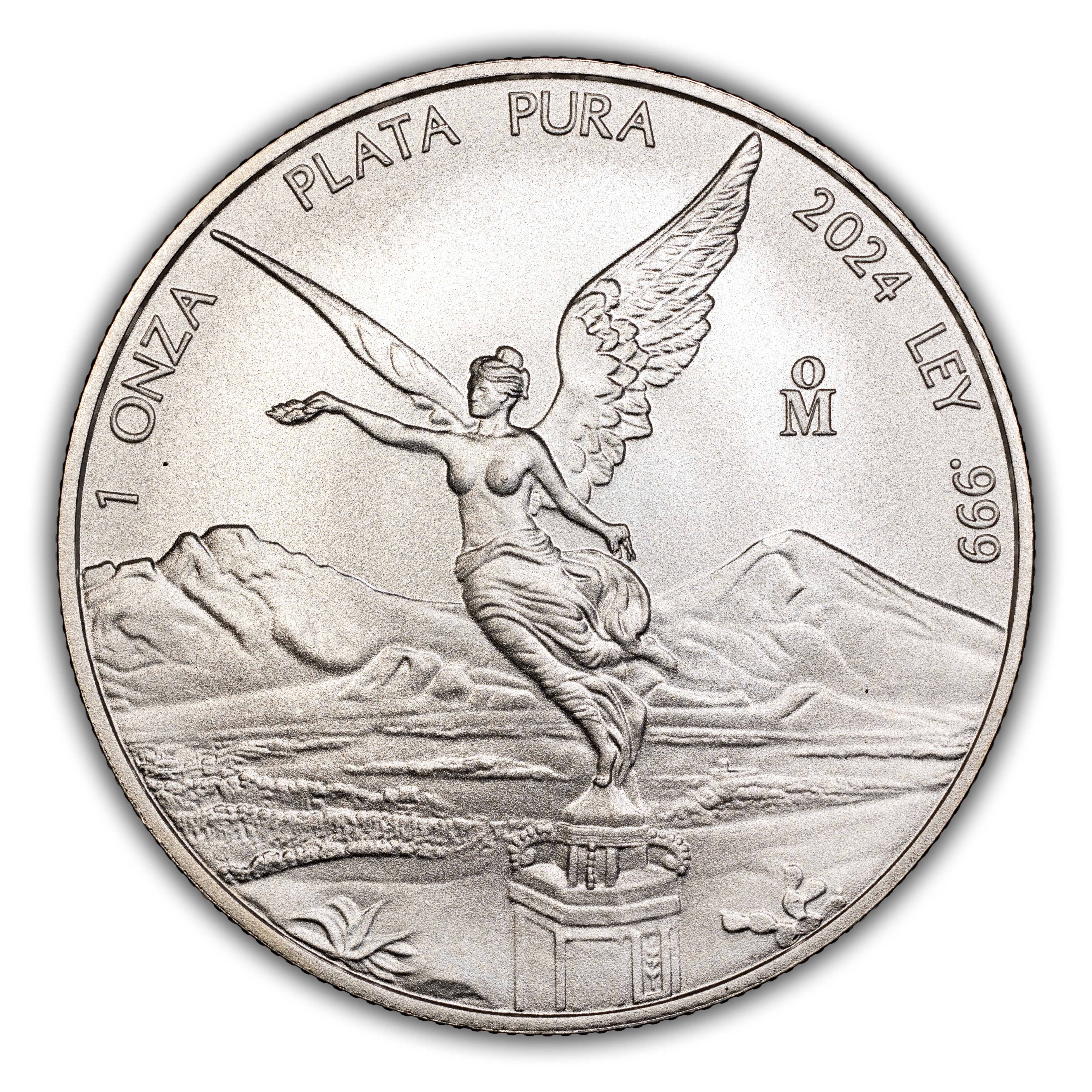 2024-Mo 1 Onza Libertad, Silver MS (KM-639) thumbnail 4