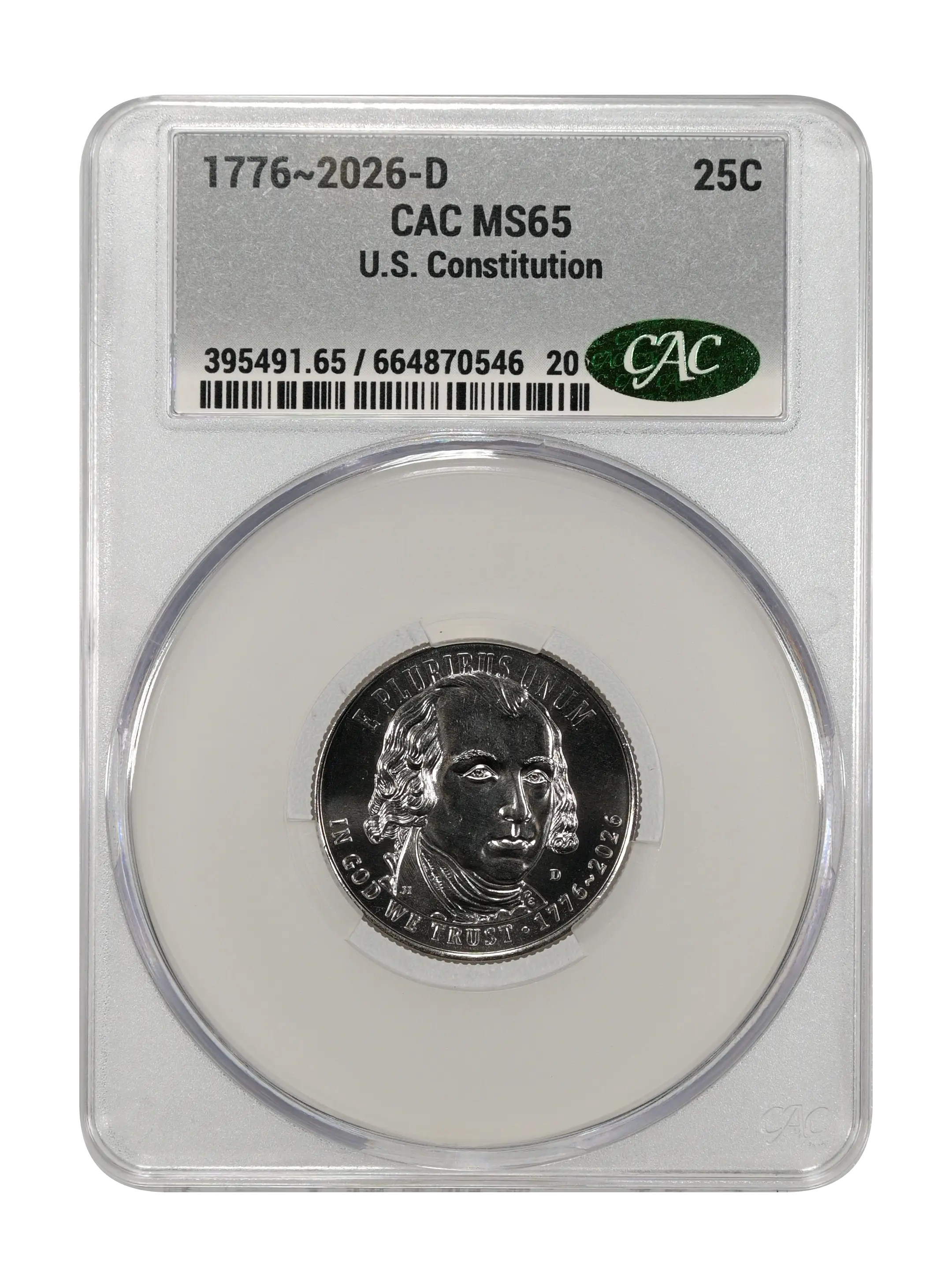1776~2026-D 25c U.S. Constitution MS thumbnail 9
