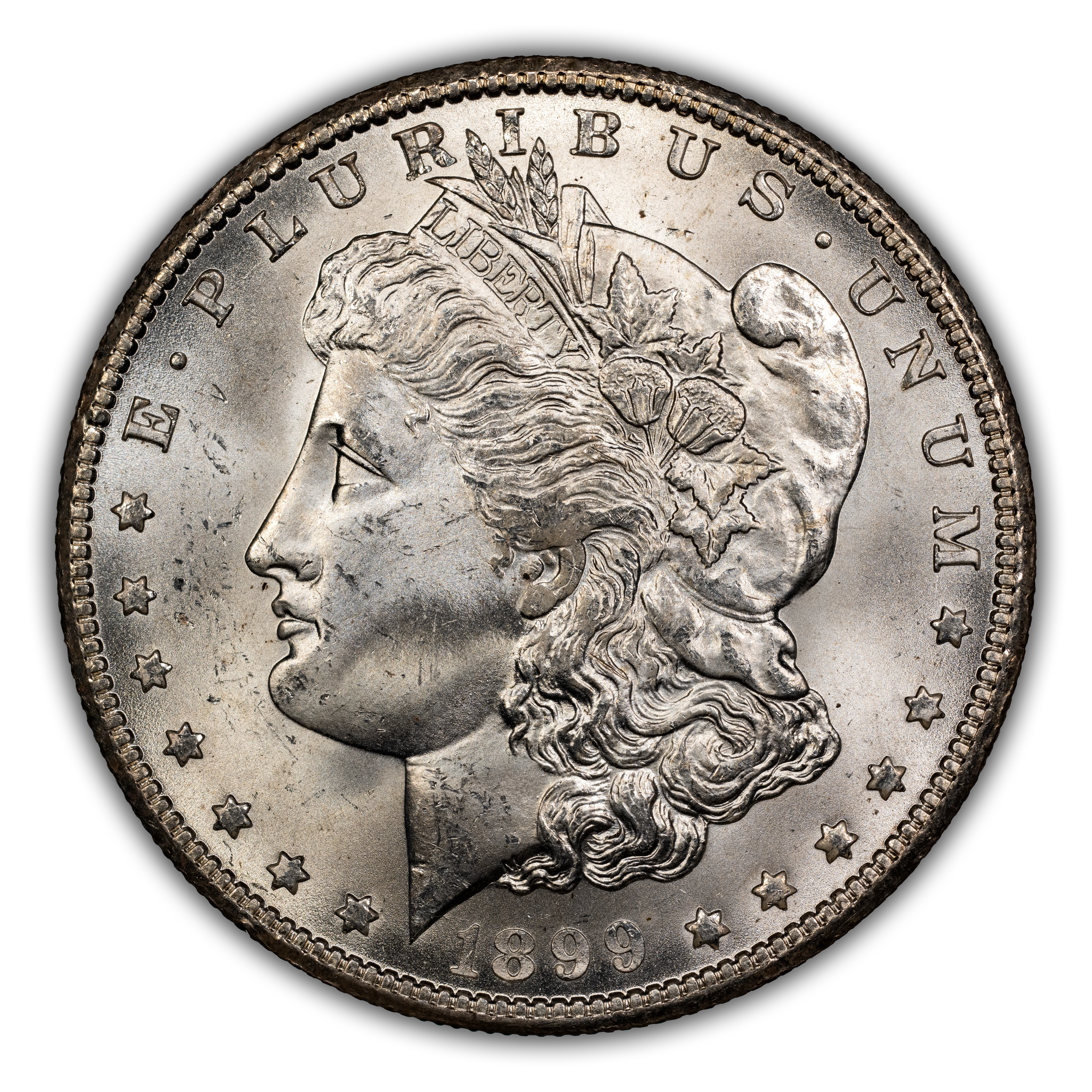 1899-O $1  Doubled 1, Die Breaks Reverse, VAM-11A MS thumbnail 16