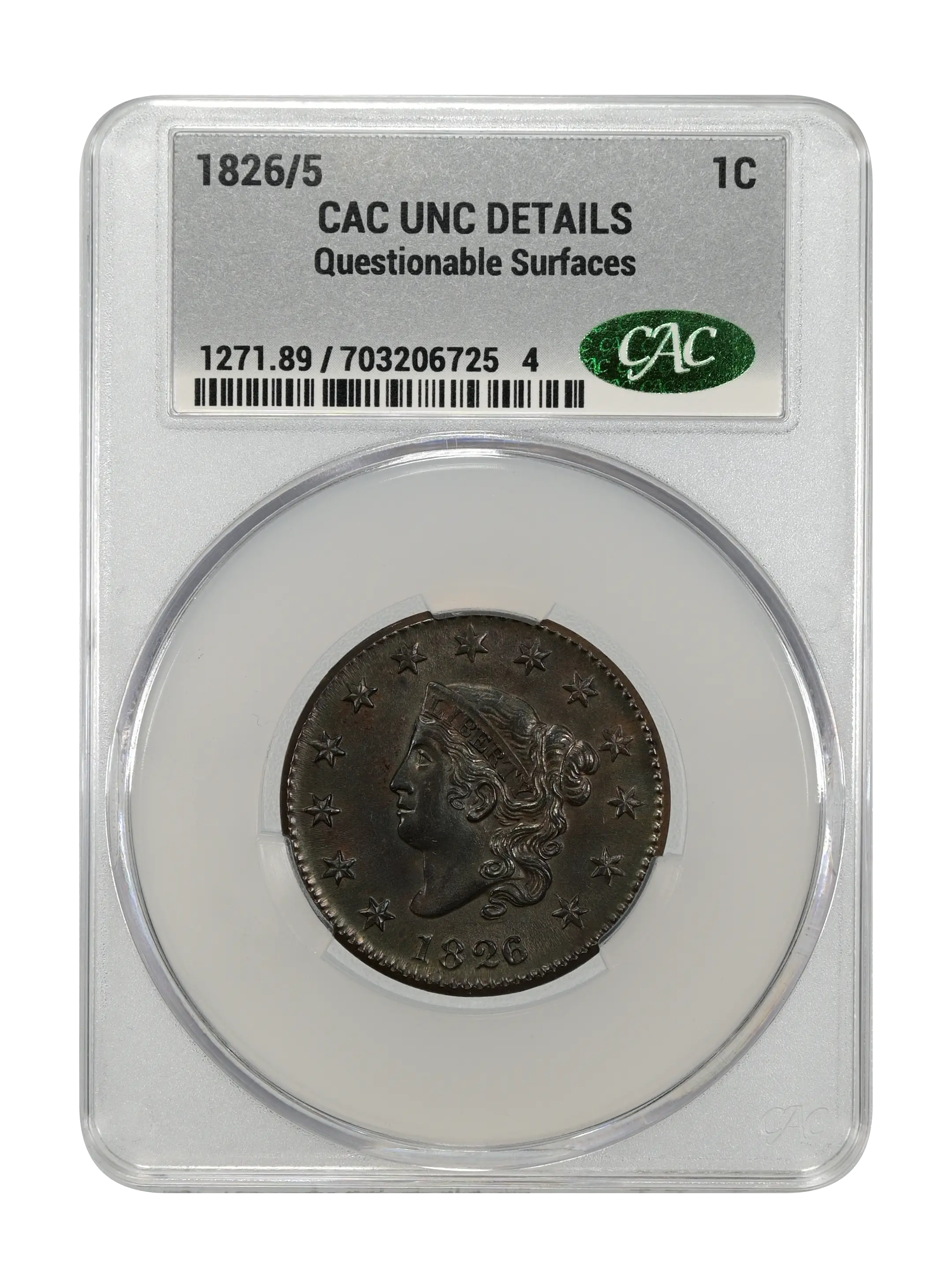 1826/5 1c MS RB thumbnail 20
