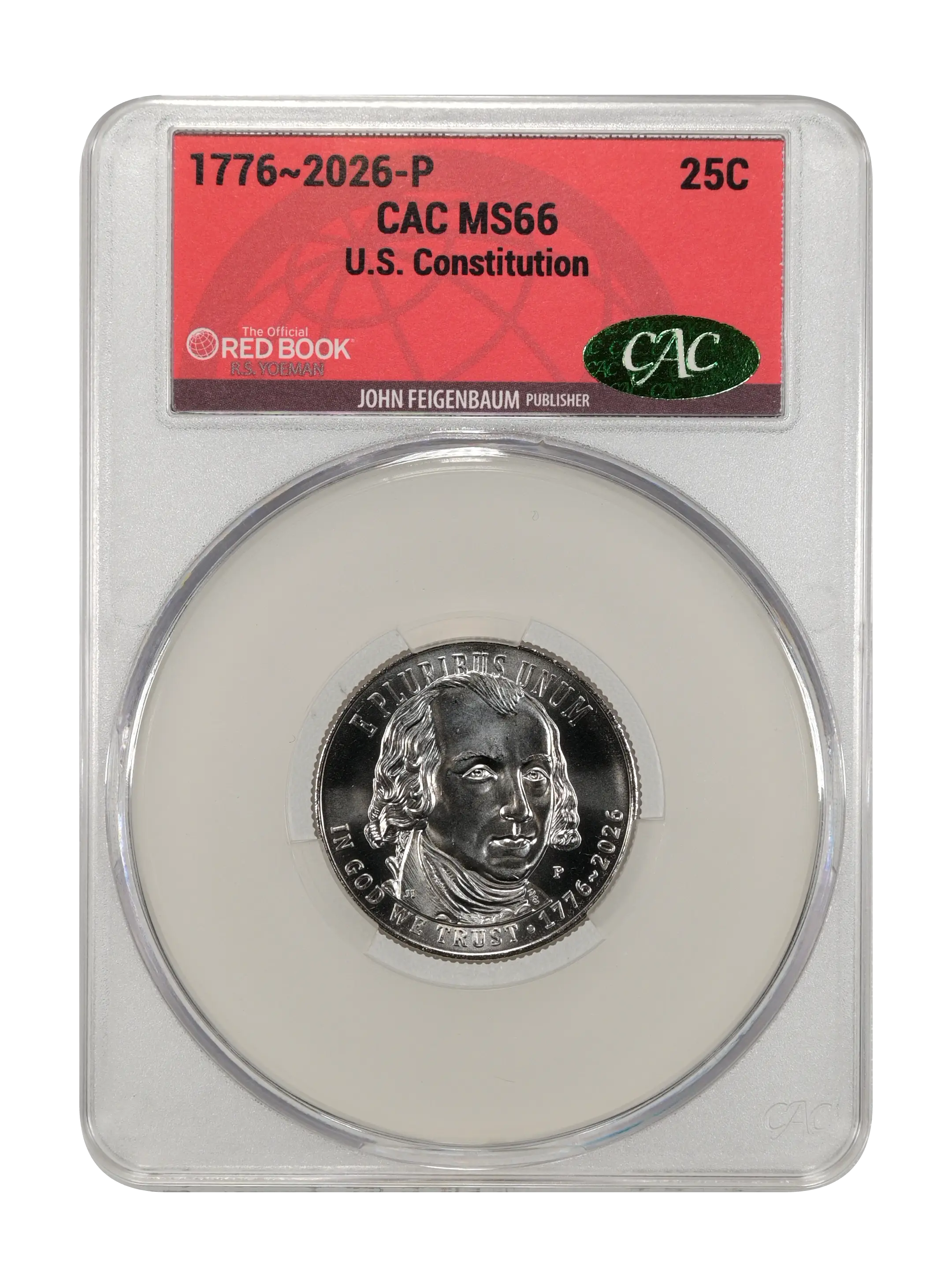 1776~2026-P 25c U.S. Constitution MS thumbnail 11