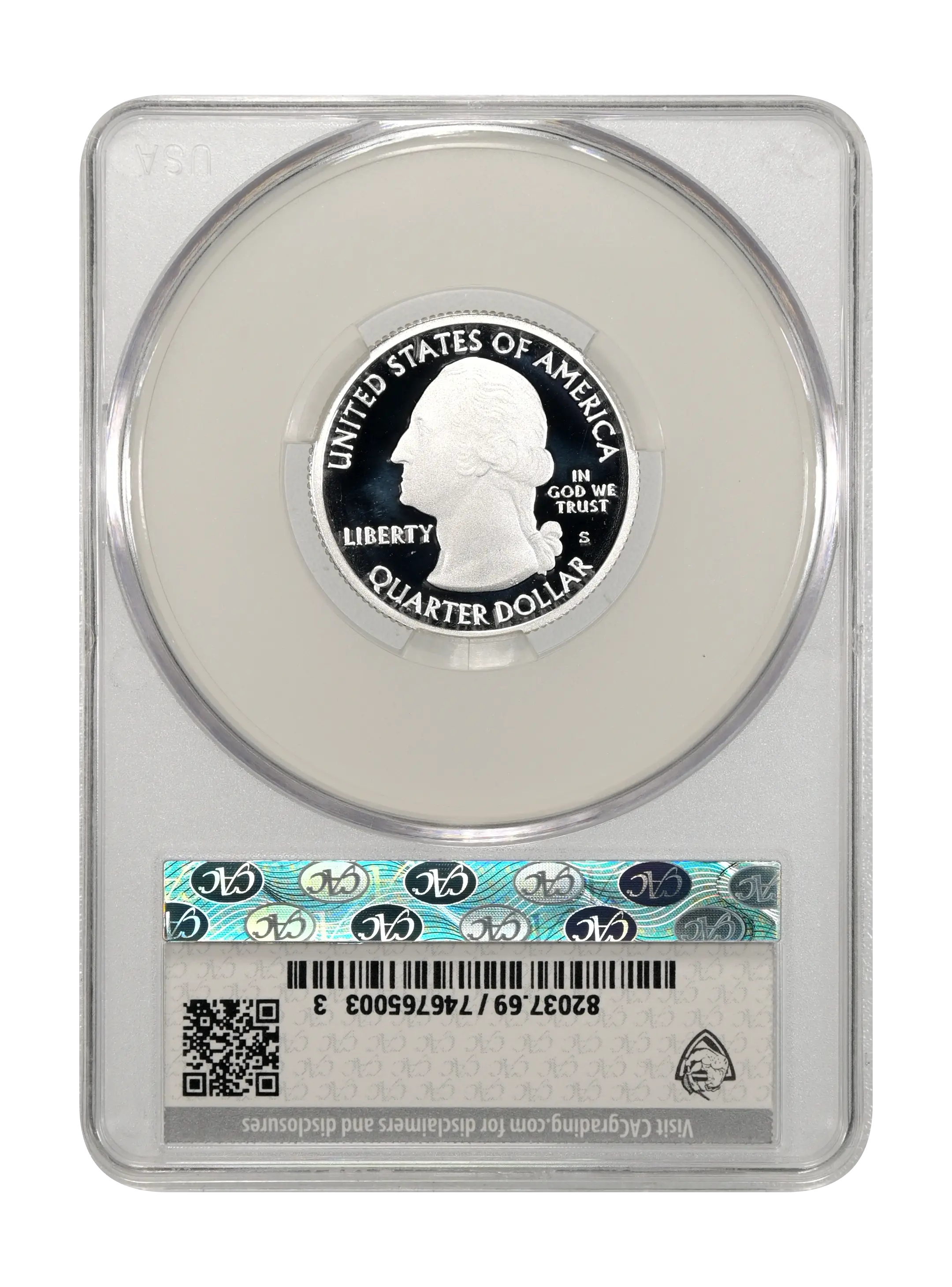 2020-S 25c Tallgrass Prairie, Silver PR DCAM thumbnail 16