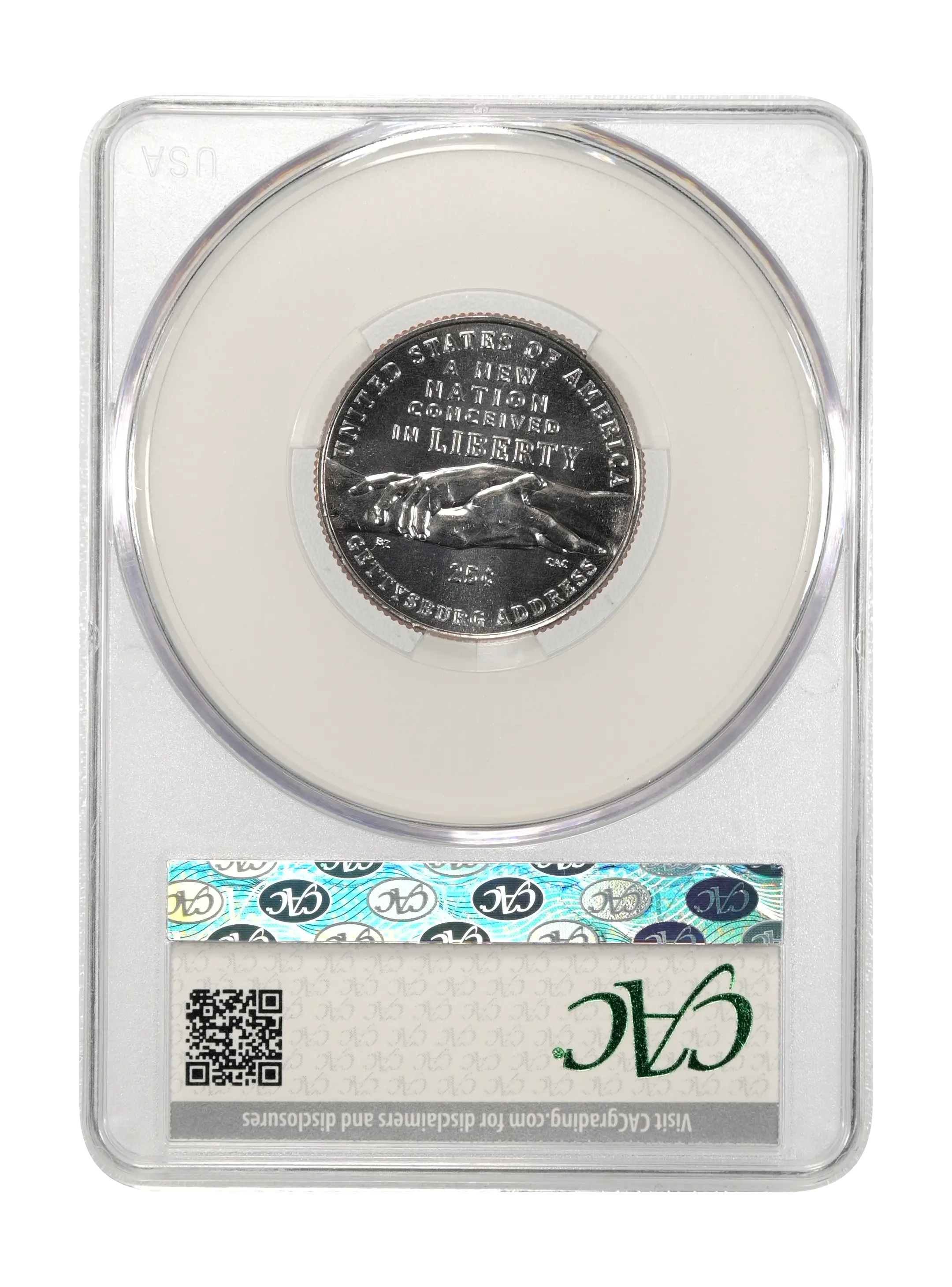 1776~2026-D 25c Gettysburg Address MS thumbnail 15