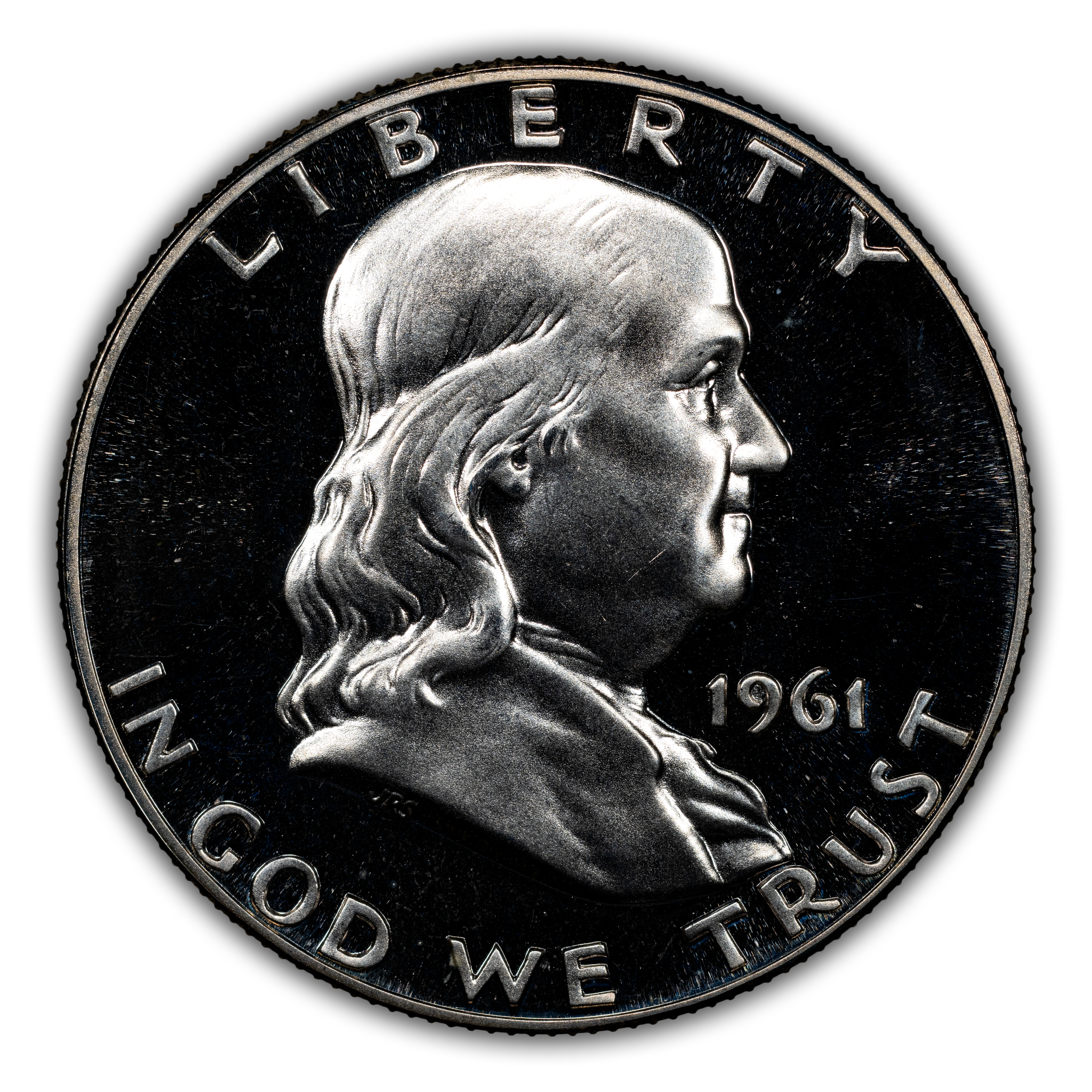 1961 50c Doubled Die Reverse, FS-801 PR