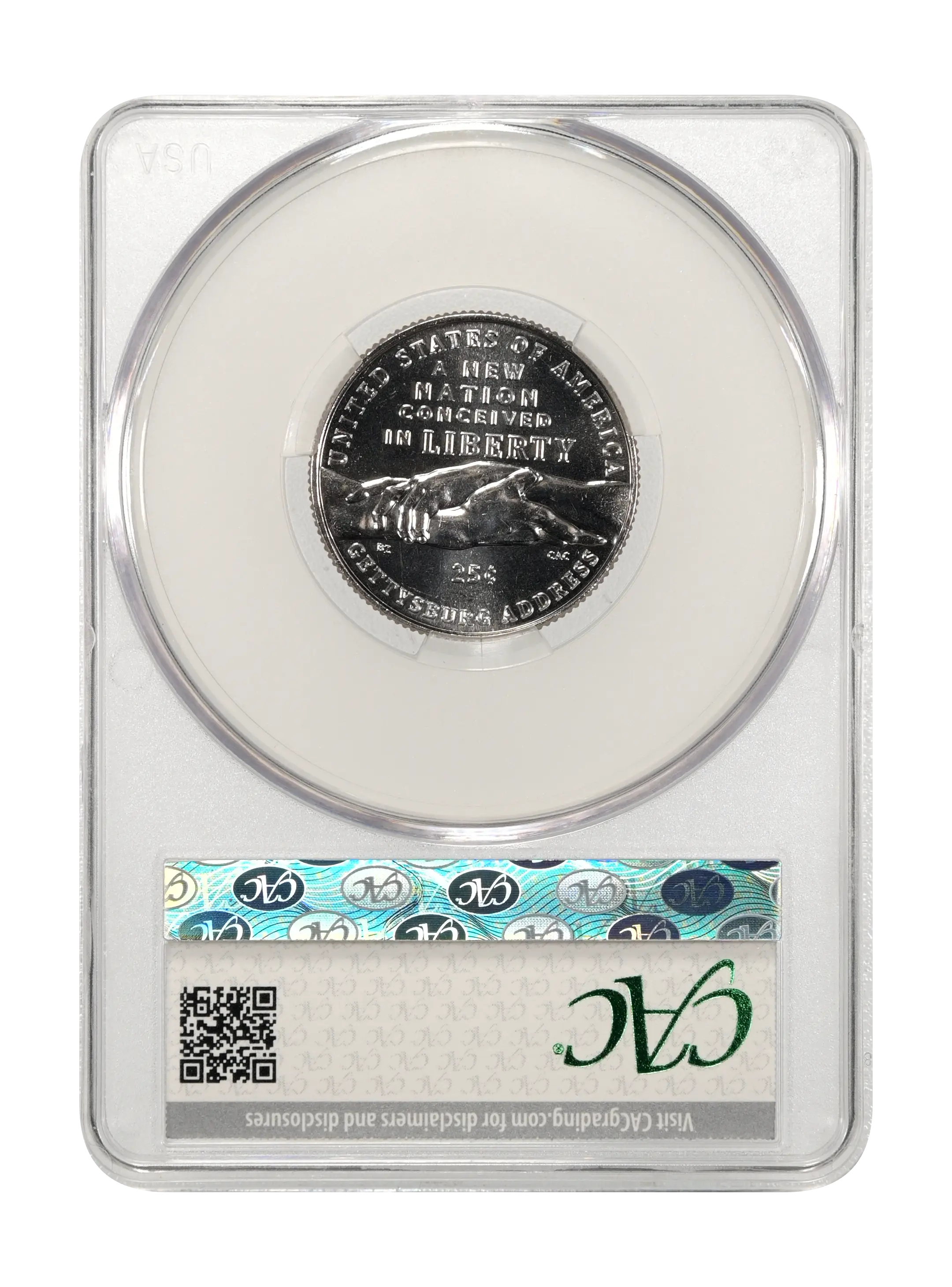 1776~2026-D 25c Gettysburg Address MS PL thumbnail 13
