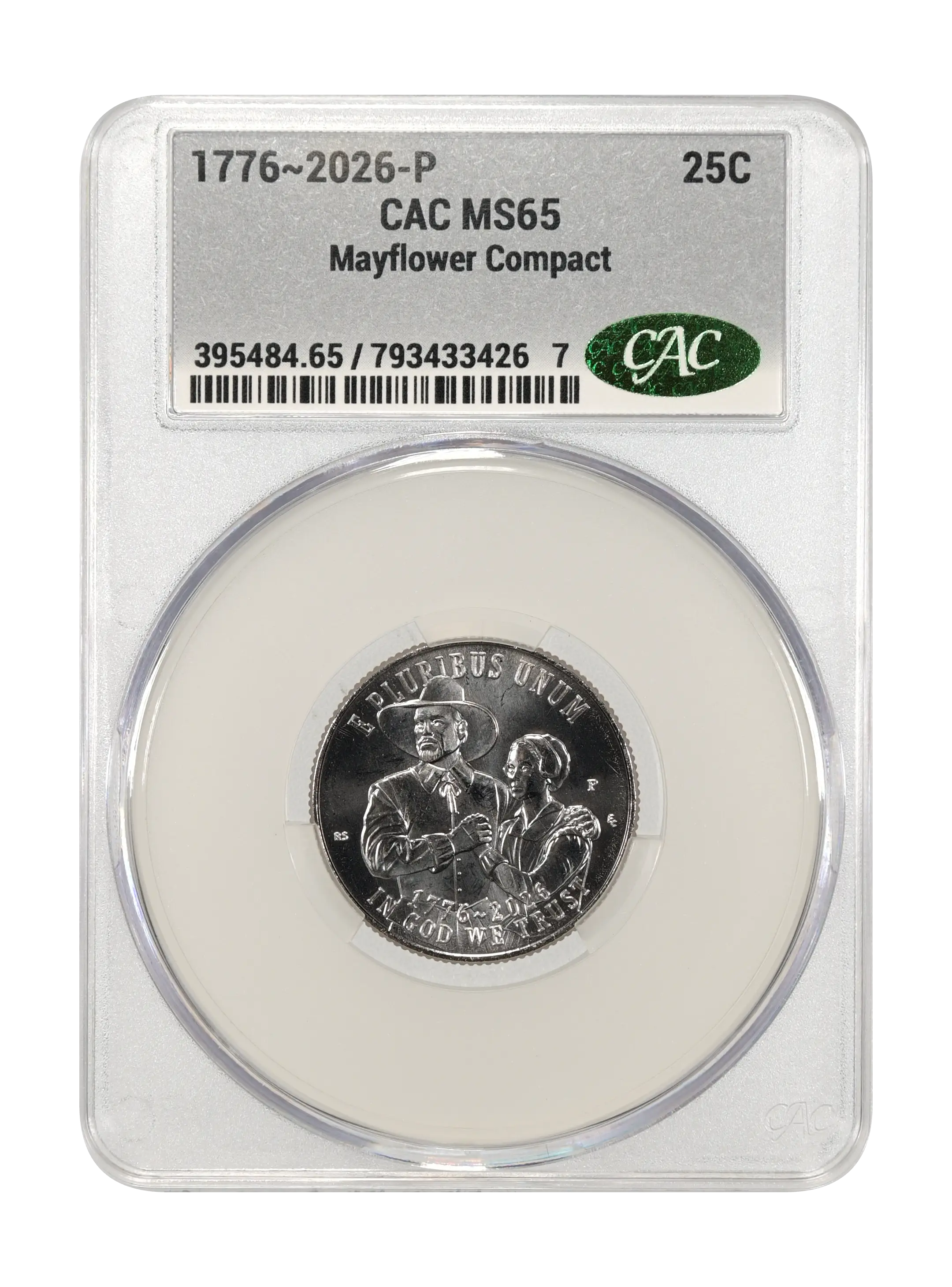 1776~2026-P 25c Mayflower Compact MS thumbnail 13