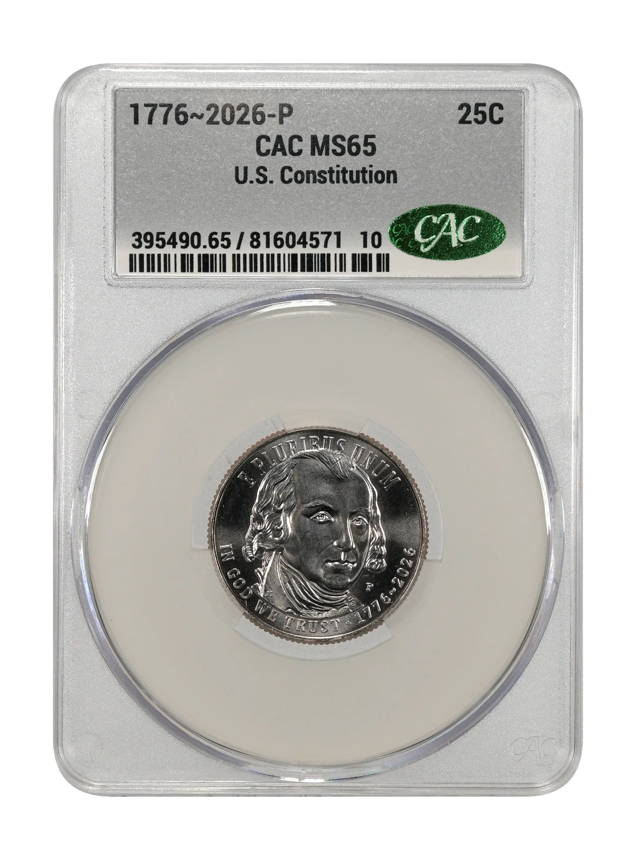 1776~2026-P 25c U.S. Constitution MS thumbnail 8