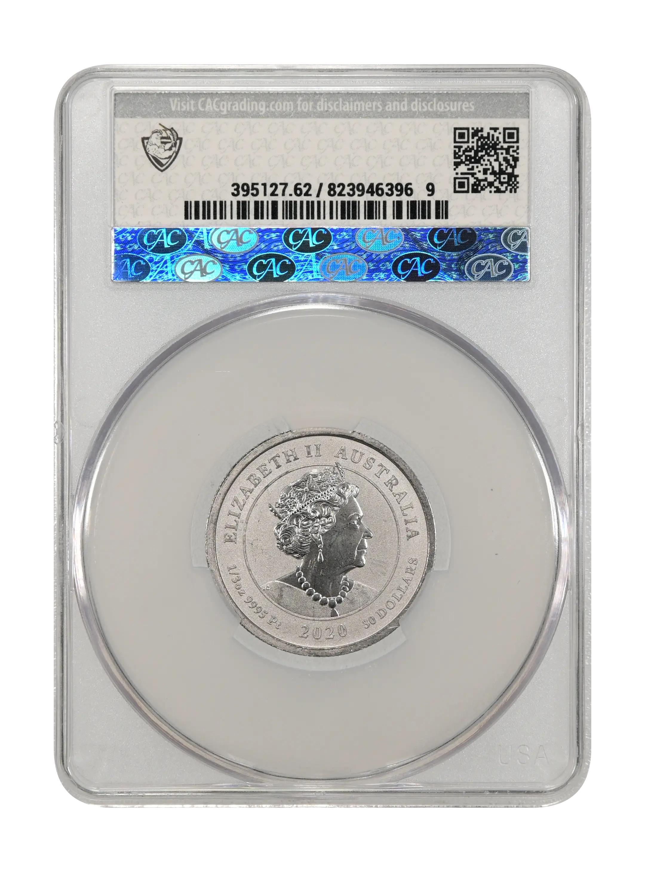 2020-P P$30 1/3oz Platinum, Striped Marlin OGP thumbnail 21