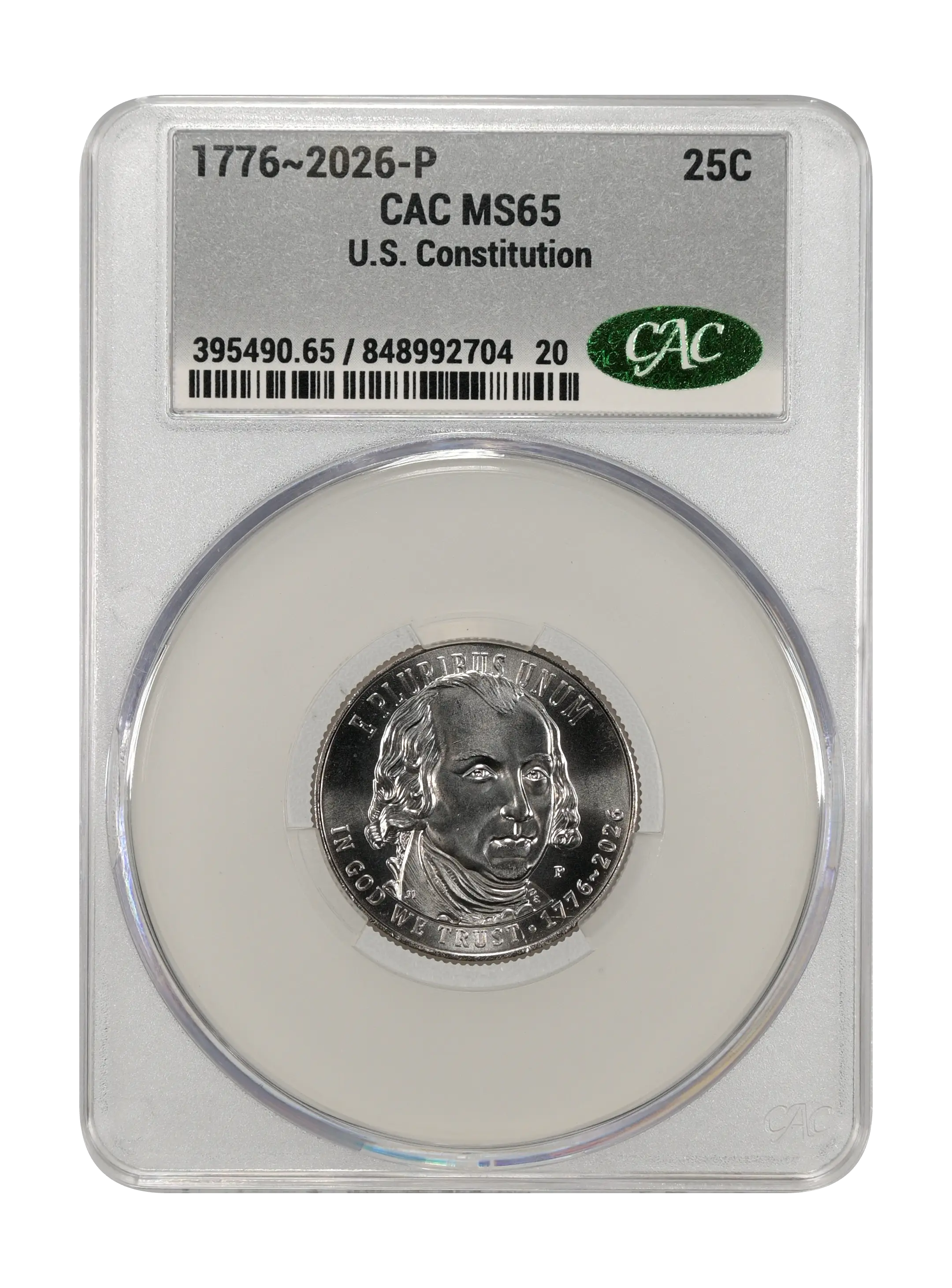 1776~2026-P 25c U.S. Constitution MS thumbnail 13