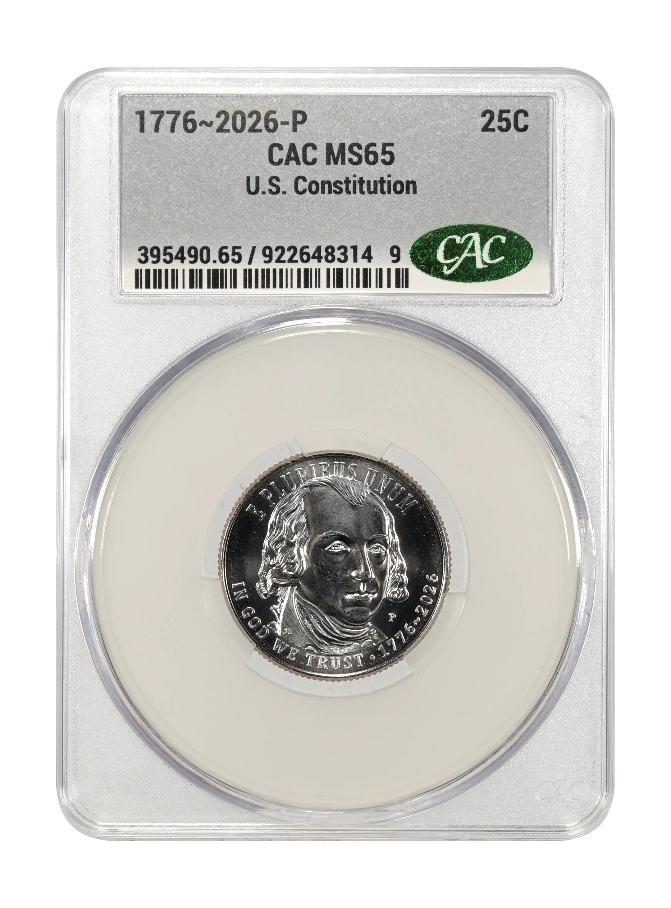 1776~2026-P 25c U.S. Constitution MS thumbnail 14