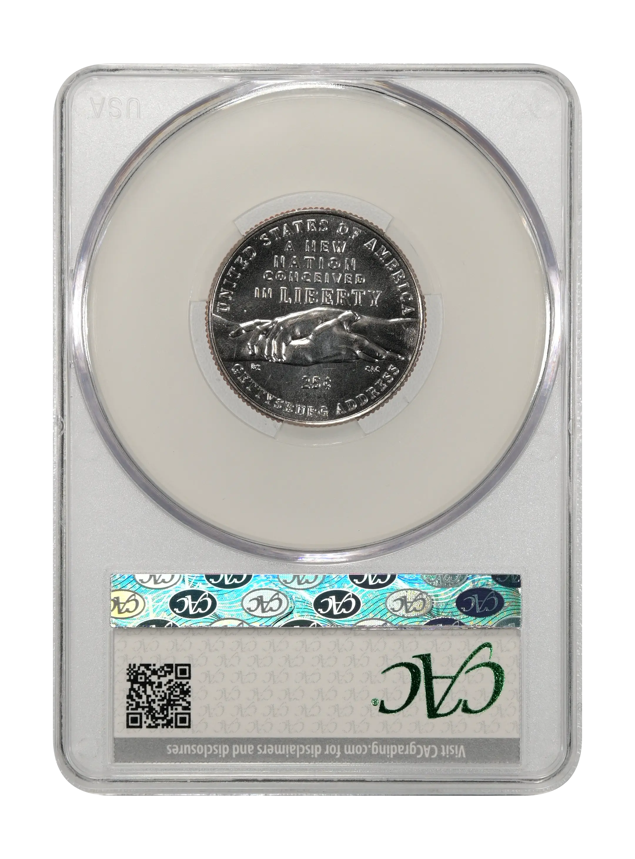 1776~2026-D 25c Gettysburg Address MS thumbnail 16