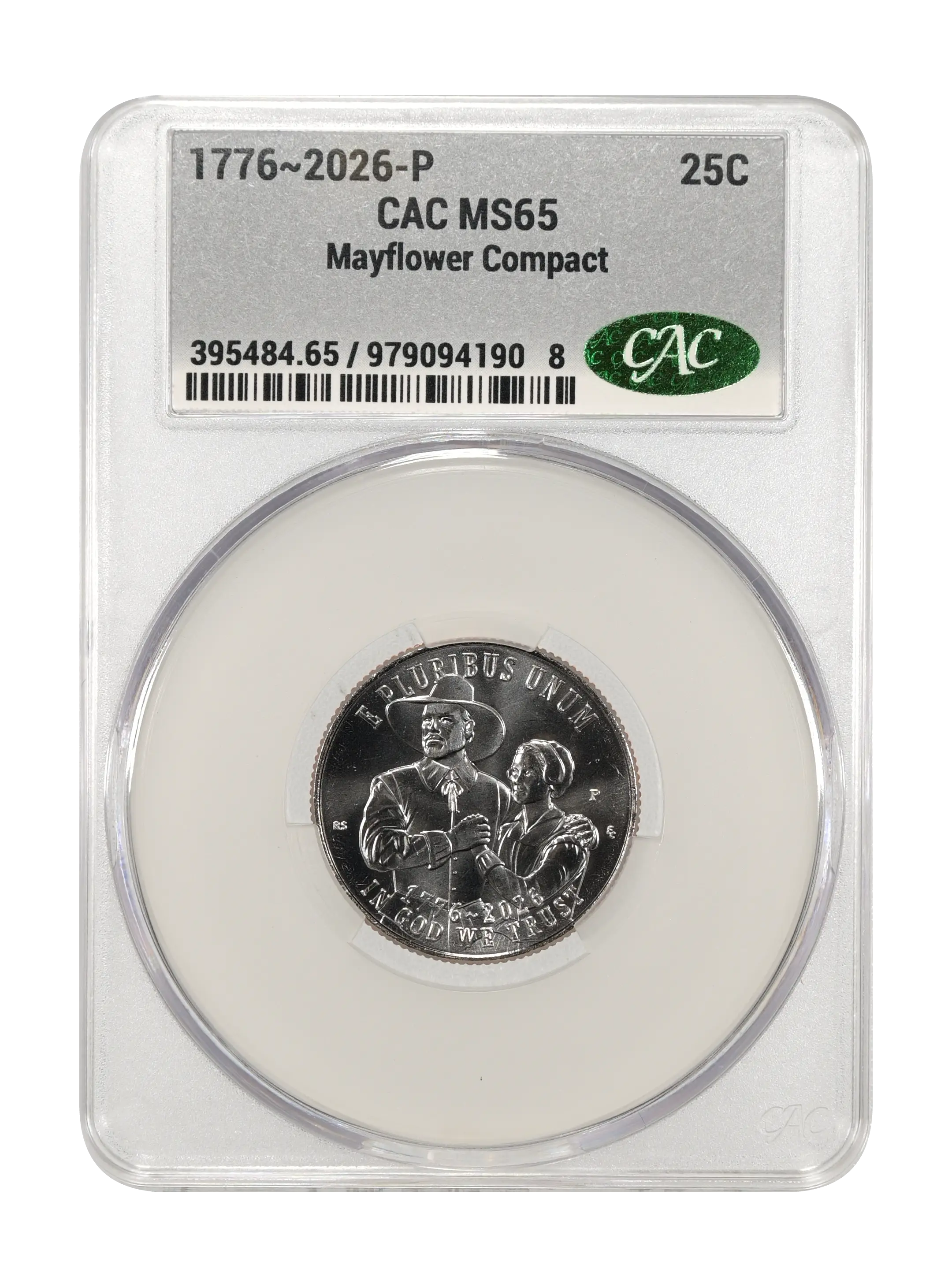 1776~2026-P 25c Mayflower Compact MS thumbnail 15