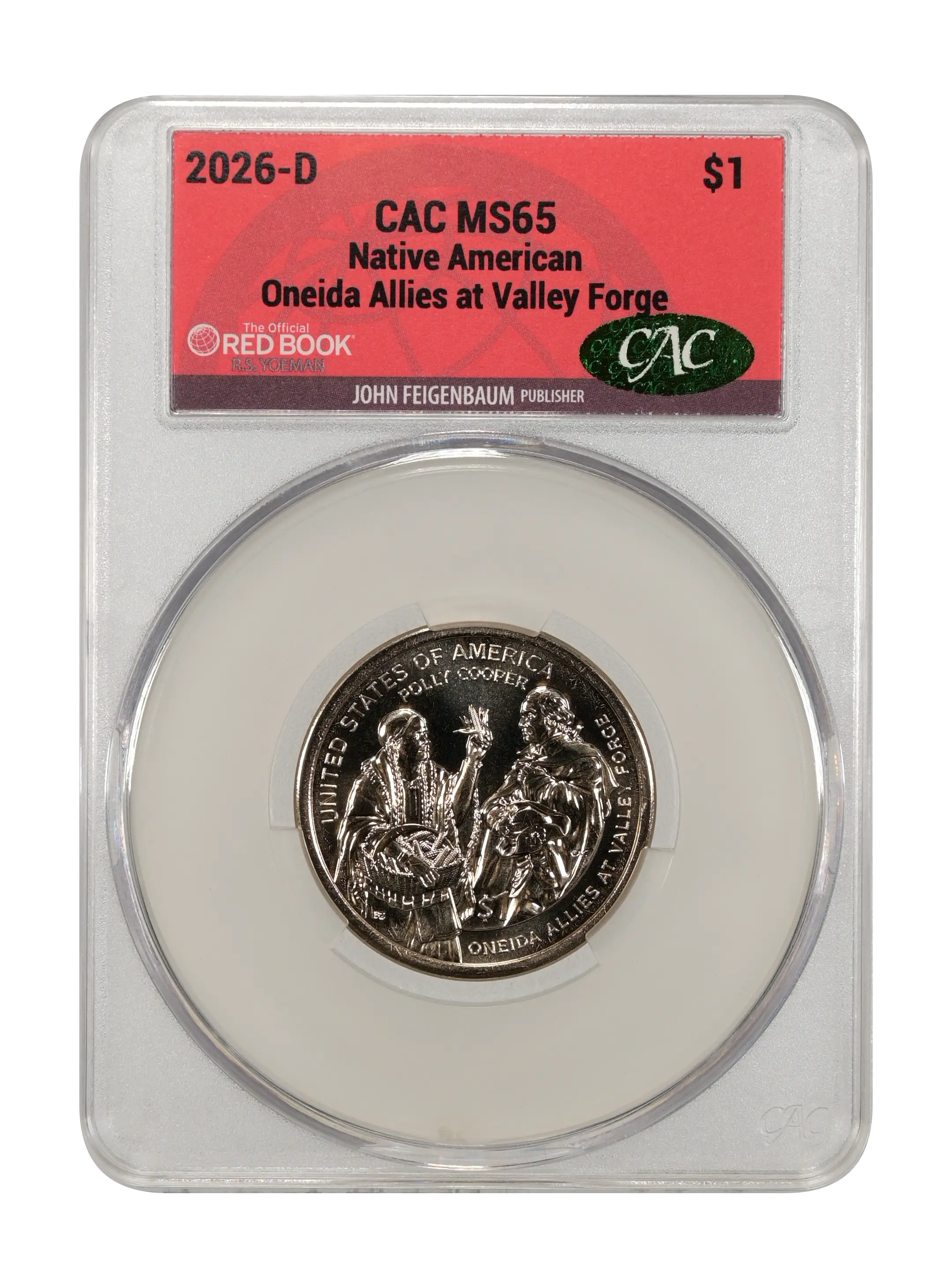 2026-D $1  Native American, Oneida Allies at Valley Forge MS thumbnail 10