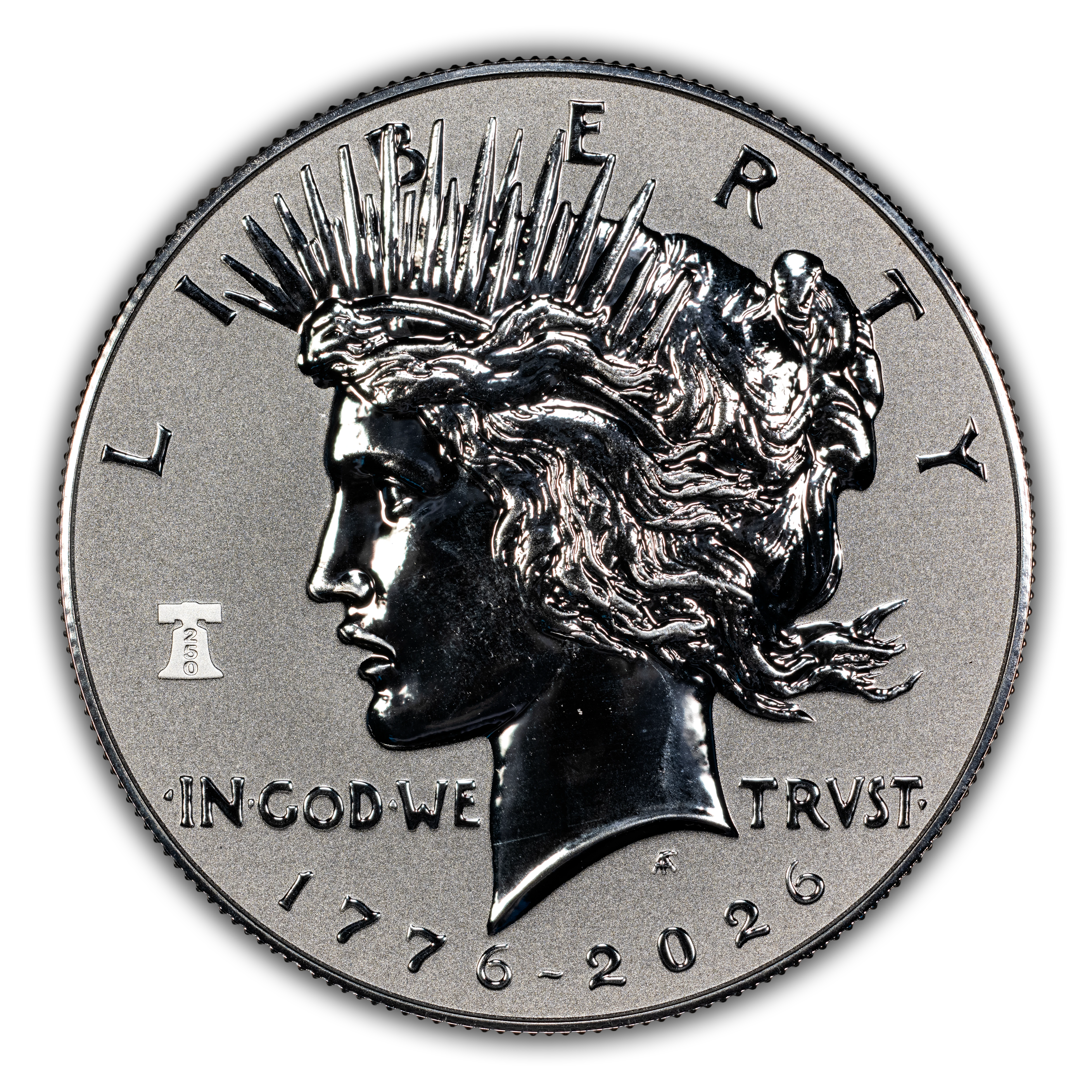 1776~2026-P S$1  Peace, Liberty Bell Privy, Reverse Proof PR thumbnail 15