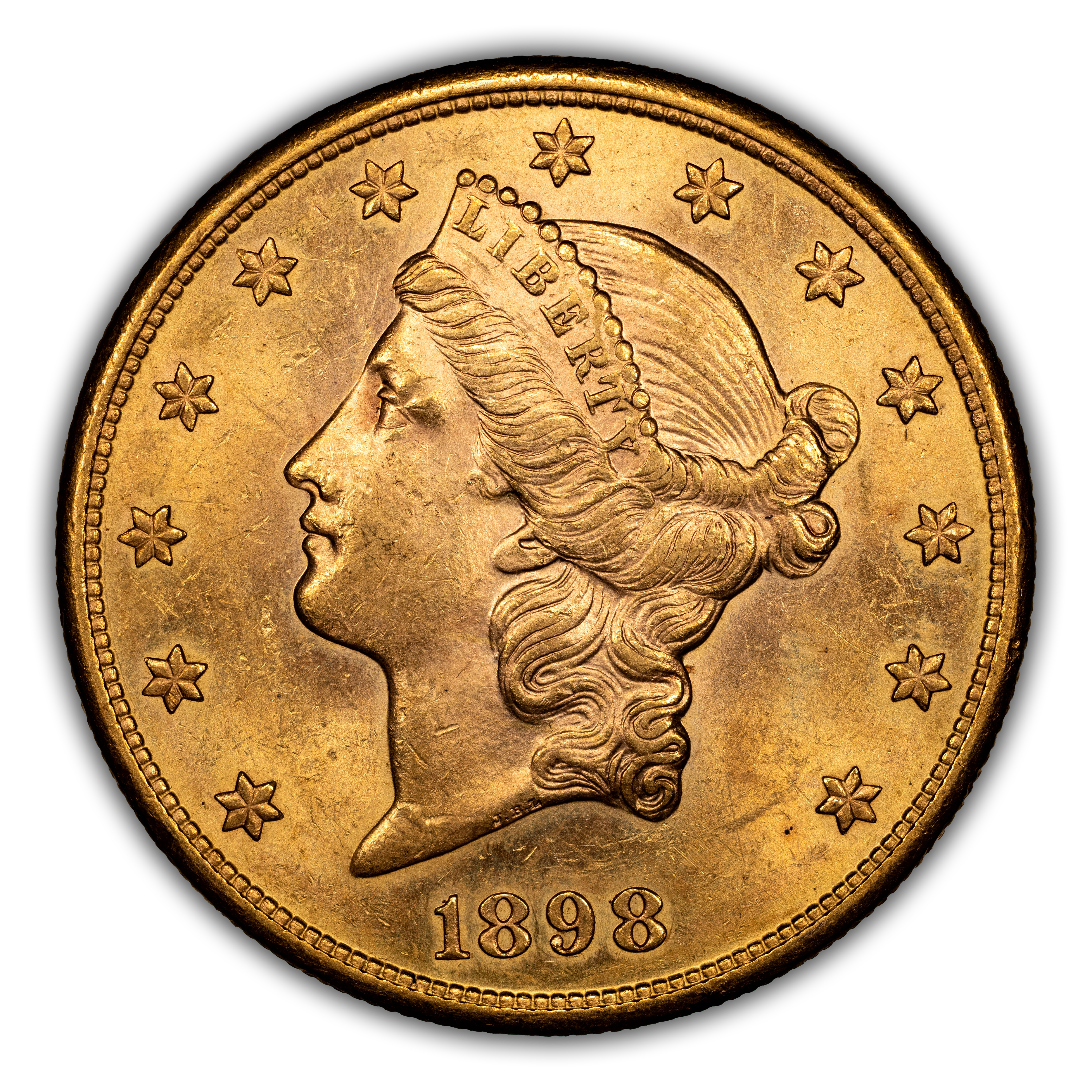 1898-S $20  MS thumbnail 3