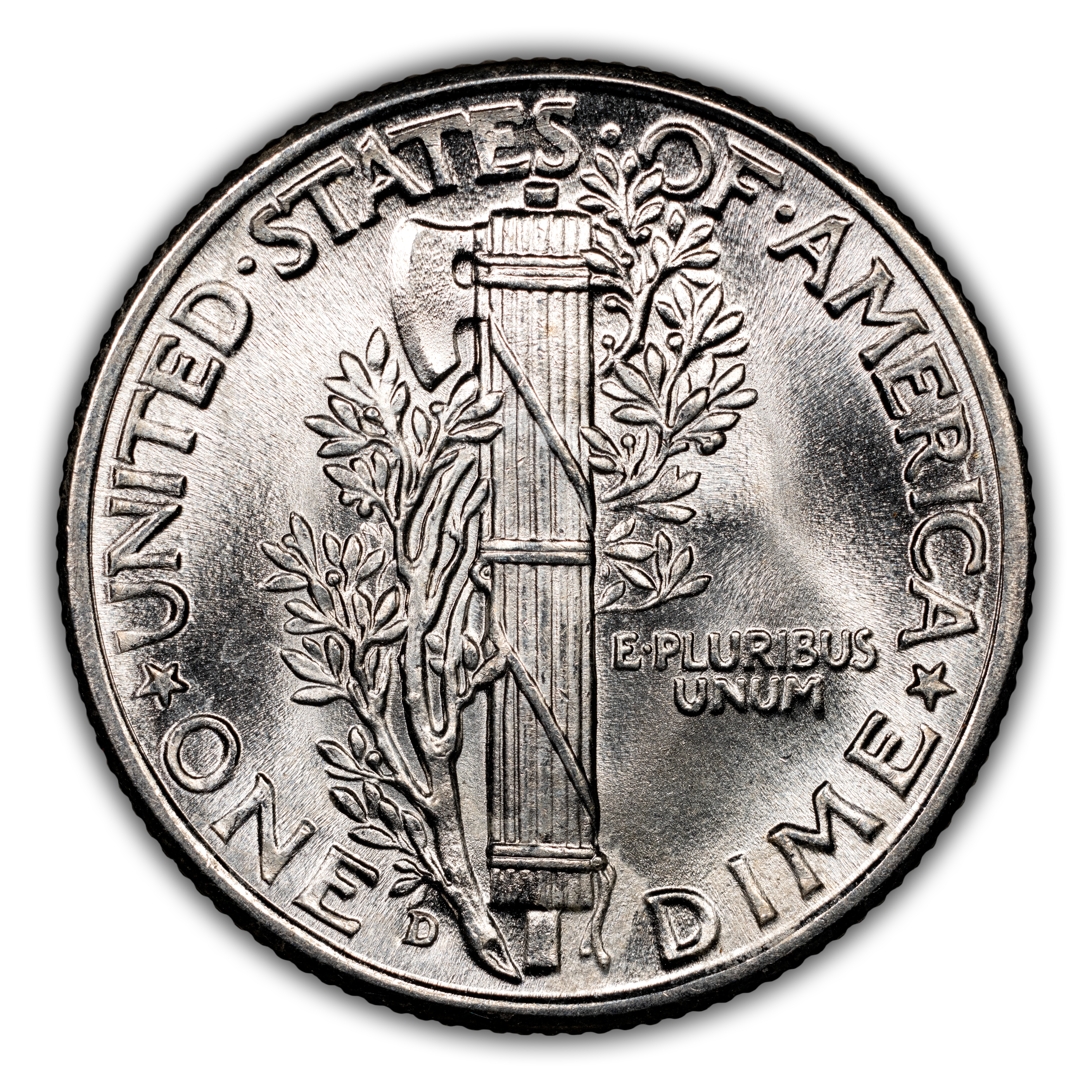 1943-D/D 10c Repunched Mintmark, FS-501 MS thumbnail 18