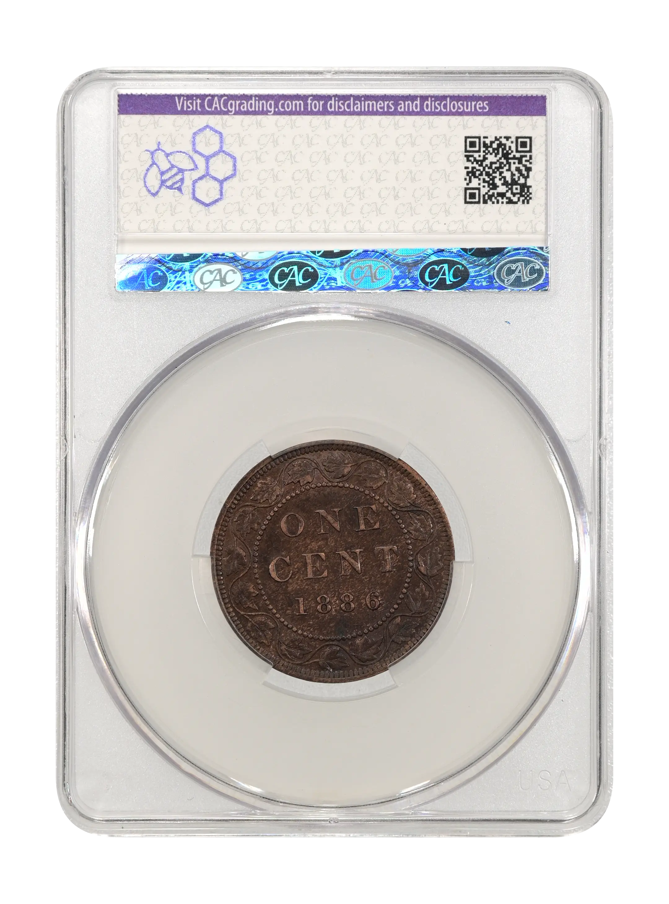 1886 1c Obverse 2 MS BN thumbnail 4