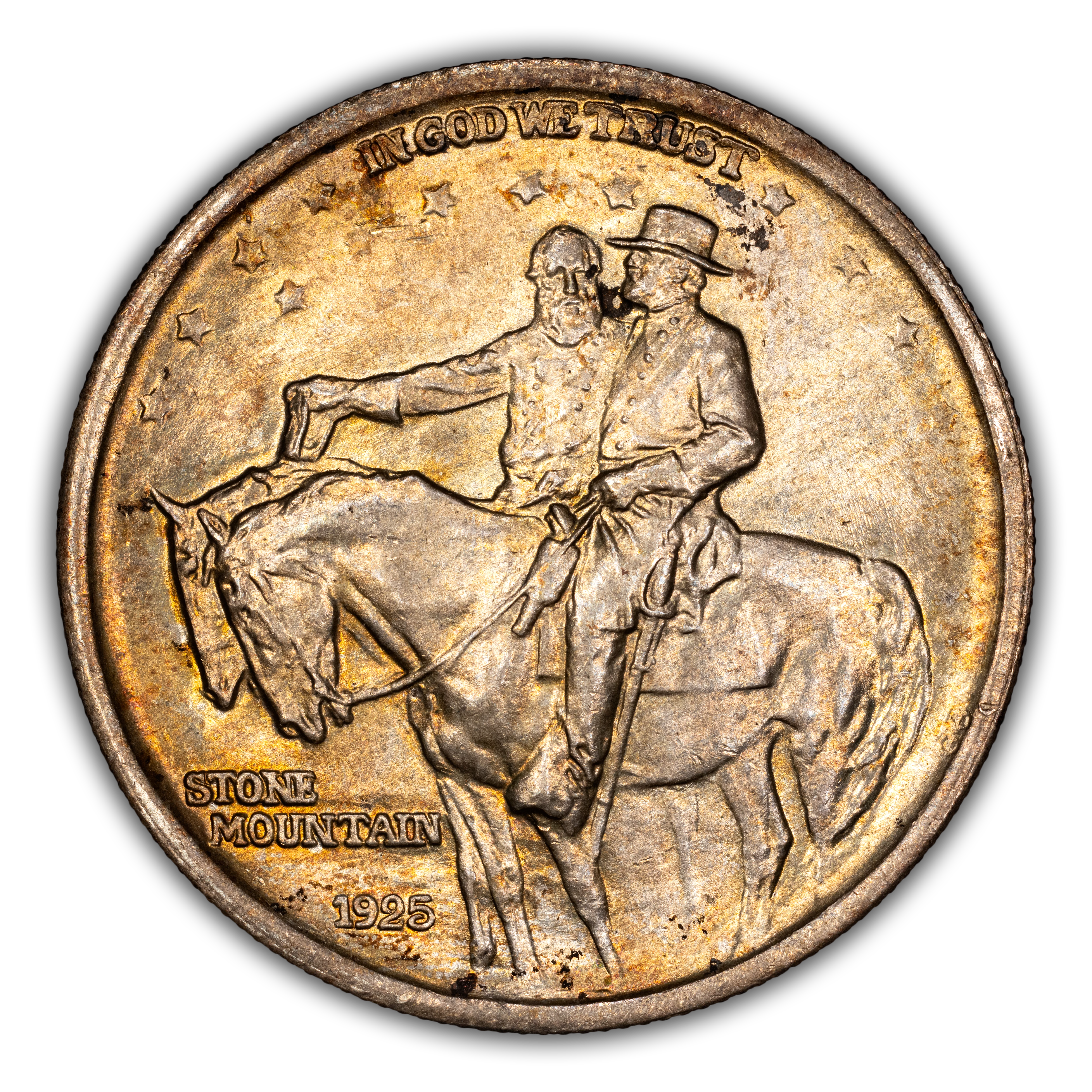 1925 50c Stone Mountain, ALA. Counterstamp MS thumbnail 2