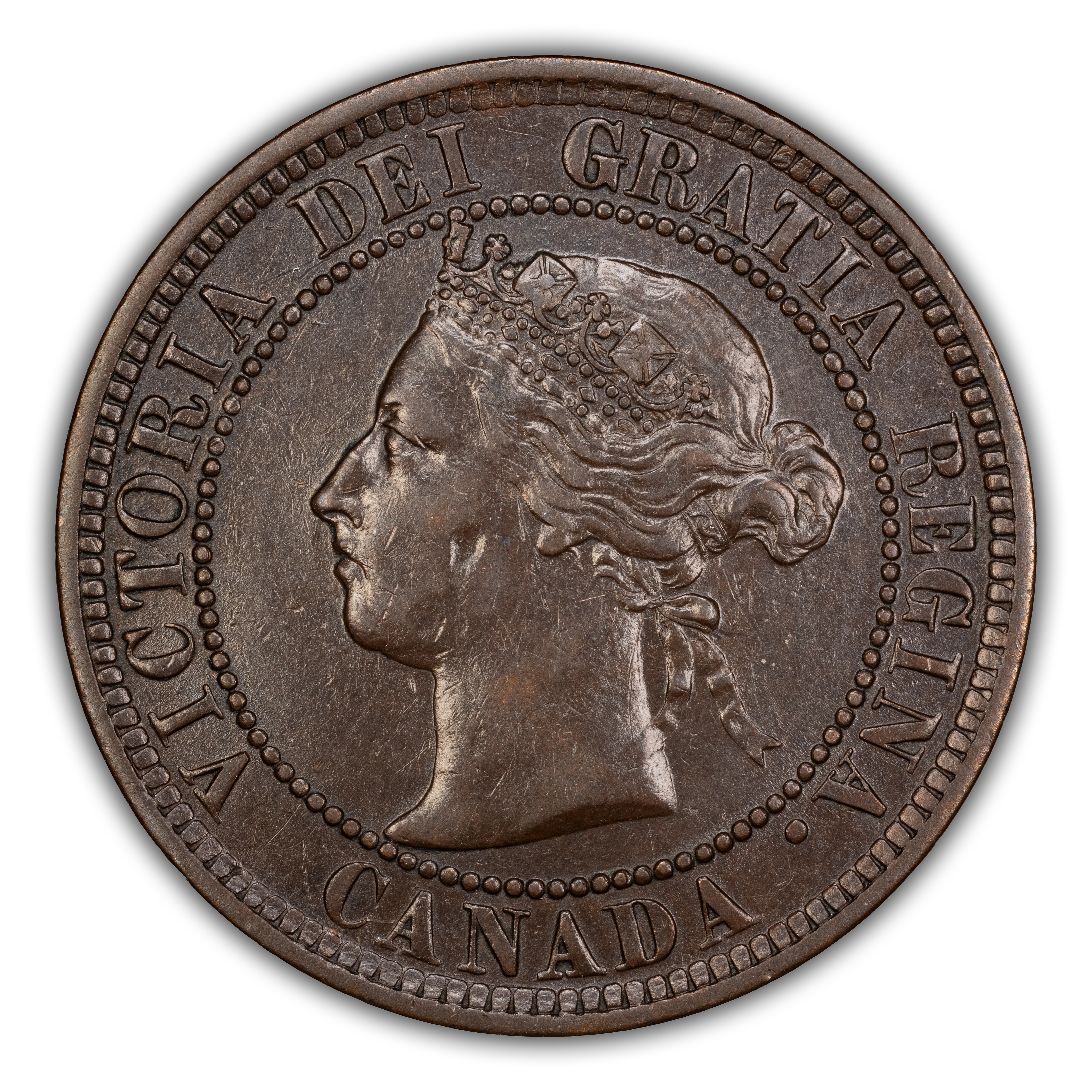 1884 1c Obverse 2 MS BN
