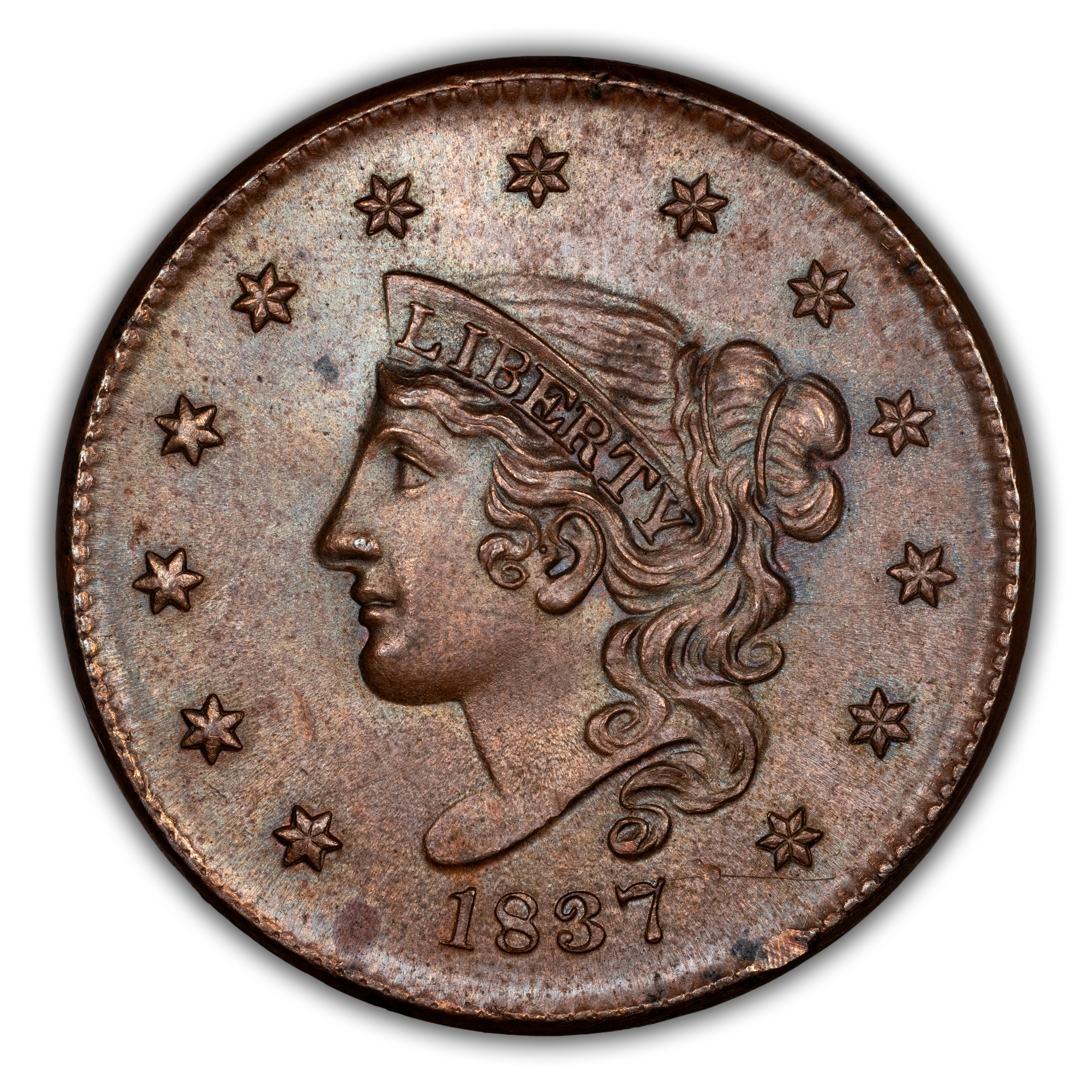 1837 1c Medium Letters MS BN thumbnail 3